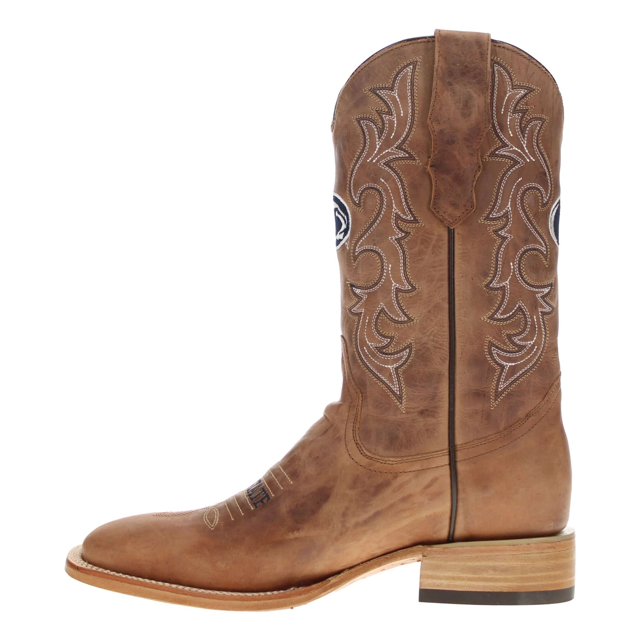 Men's Penn State Brown Cowboy Boots Luke by Vaccari University