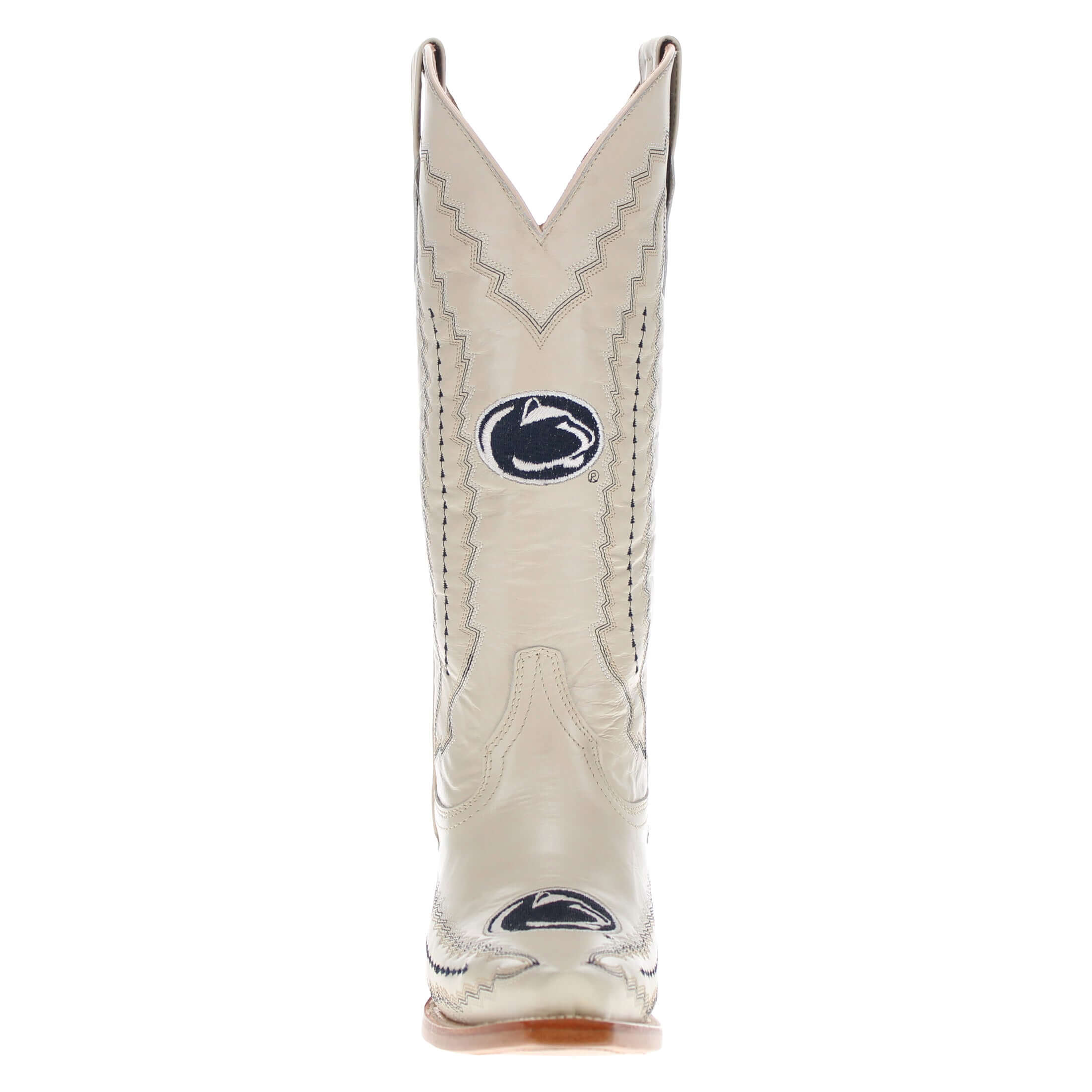 Women's Penn State Bone Cowgirl Boots Naomi by Vaccari University
