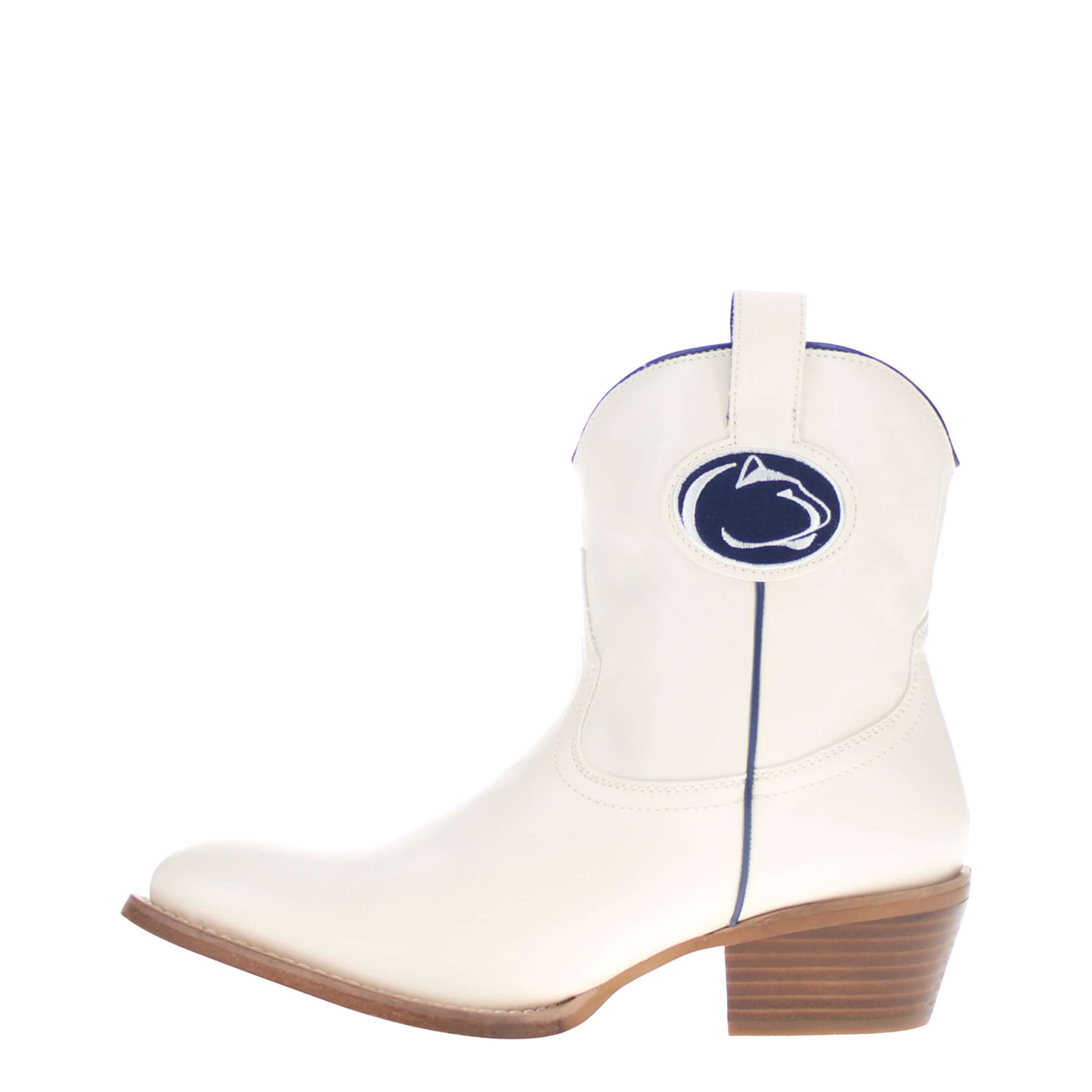 Women's Penn State University Bone Fringe Bootie Lucy By V By Vaccari