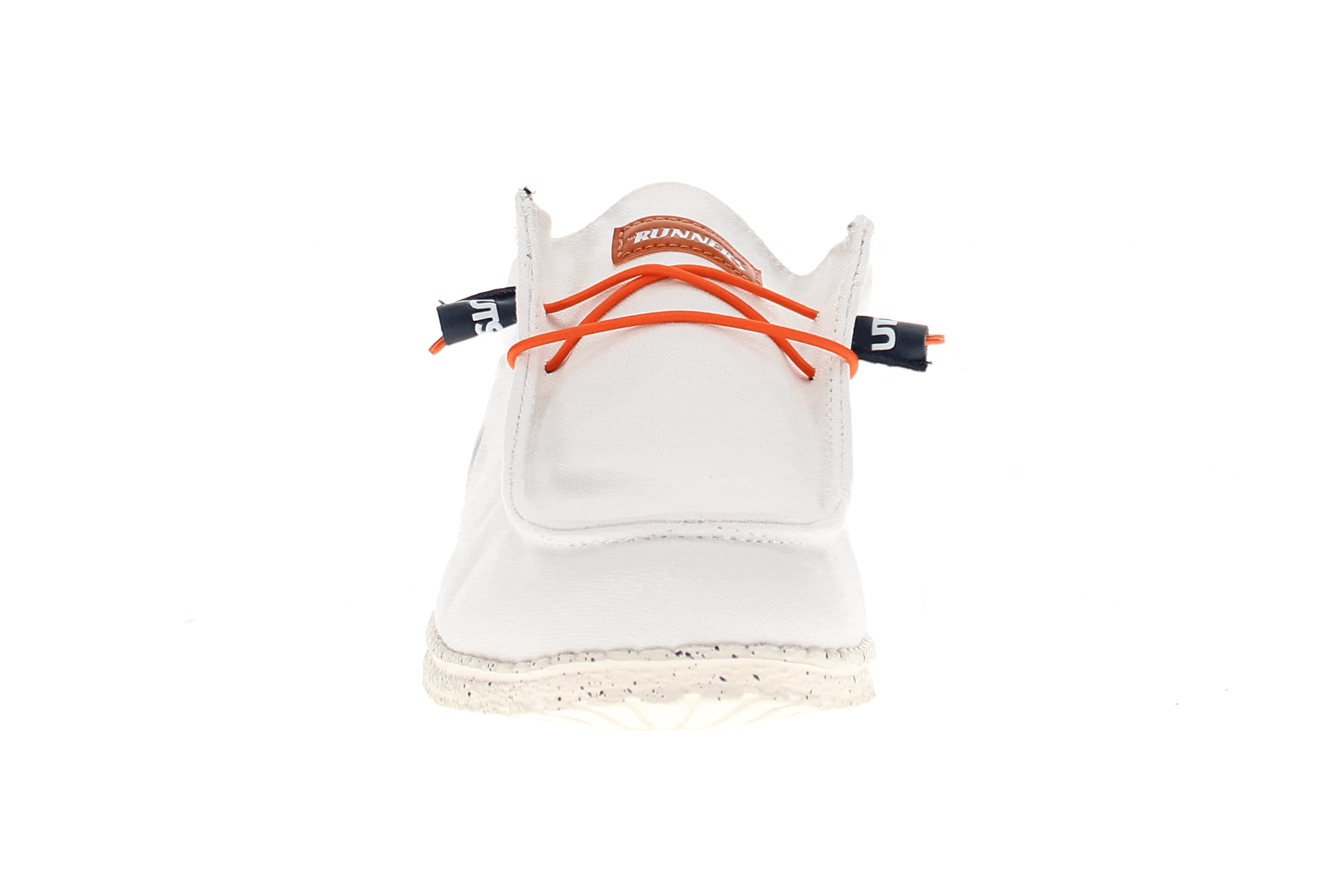 Men's UTSA Roadrunners Off White Canvas Shoes by Vaccari