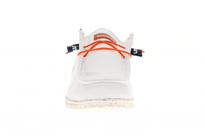 Men's UTSA Roadrunners Off White Canvas Shoes by Vaccari