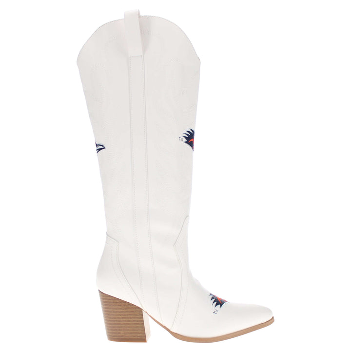 University of Texas at San Antonio Blair Tall White Boot By V By Vaccari