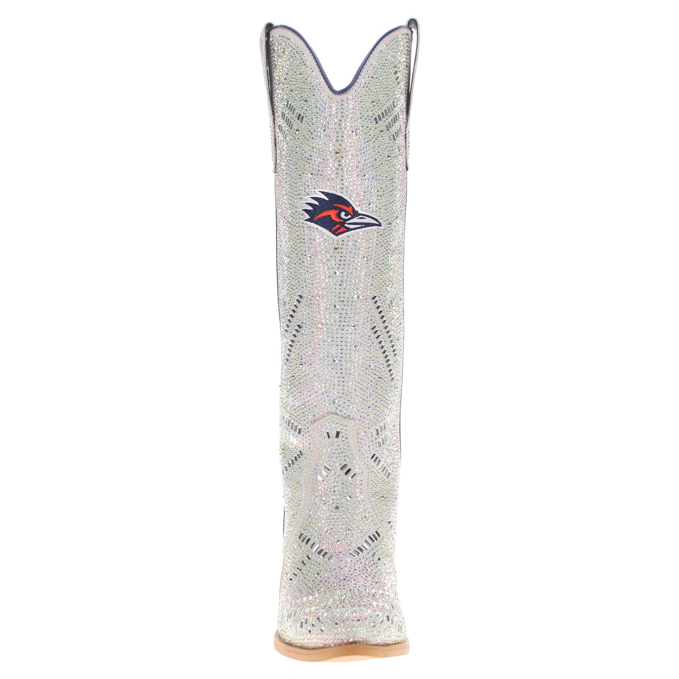 Women's UTSA Natural Tall Bling Cowgirl Boots Amber by V by Vaccari