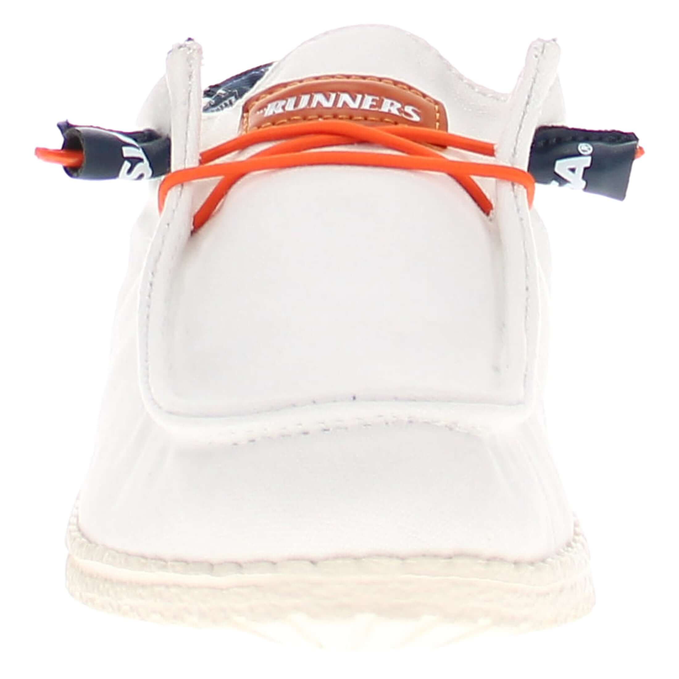 Women's UTSA Off White Canvas Shoes Roadrunner by Vaccari