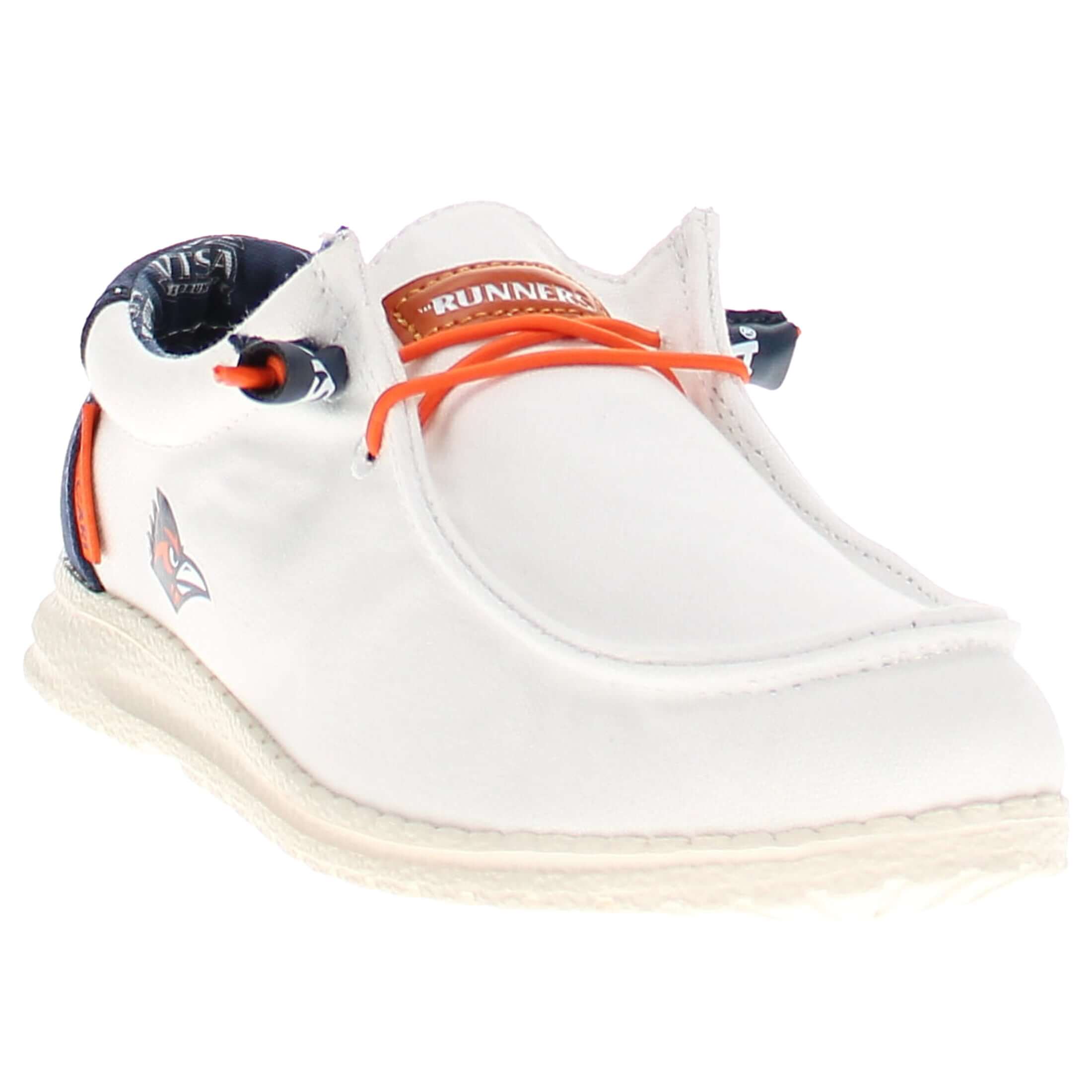 Women's UTSA Off White Canvas Shoes Roadrunner by Vaccari