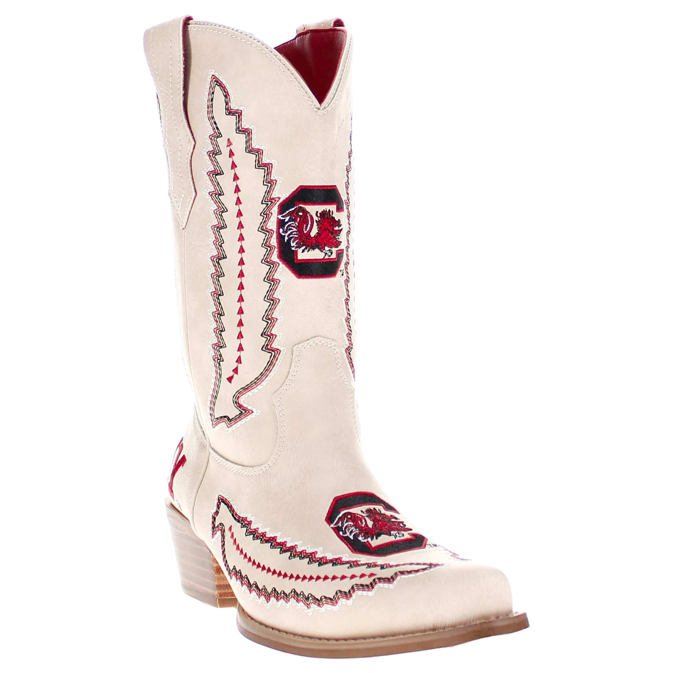 University of South Carolina Mimi Short Bone Boot By V By Vaccari