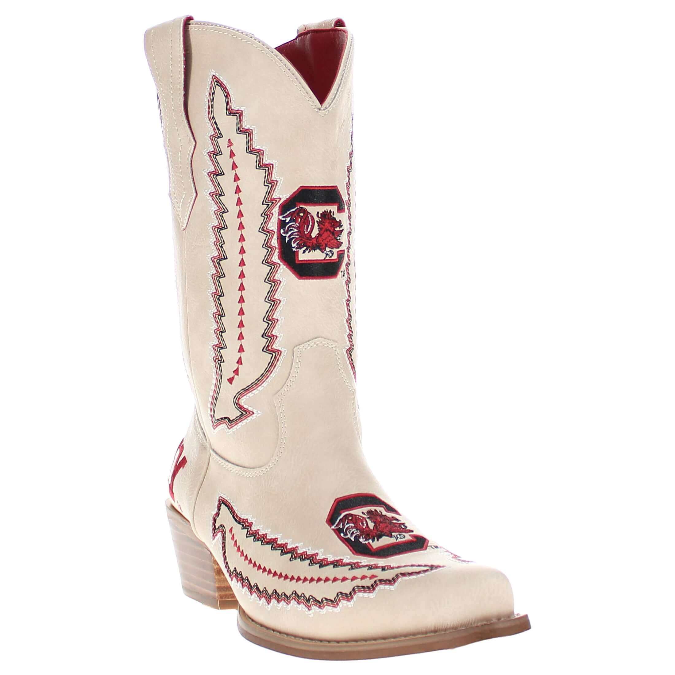 University of South Carolina Mimi Short Bone Boot By V By Vaccari
