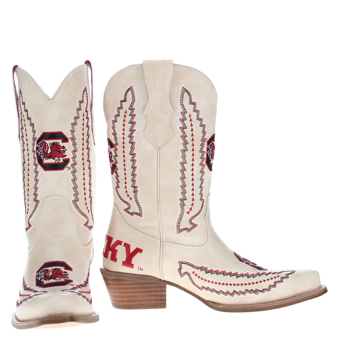 University of South Carolina Mimi Short Bone Boot By V By Vaccari