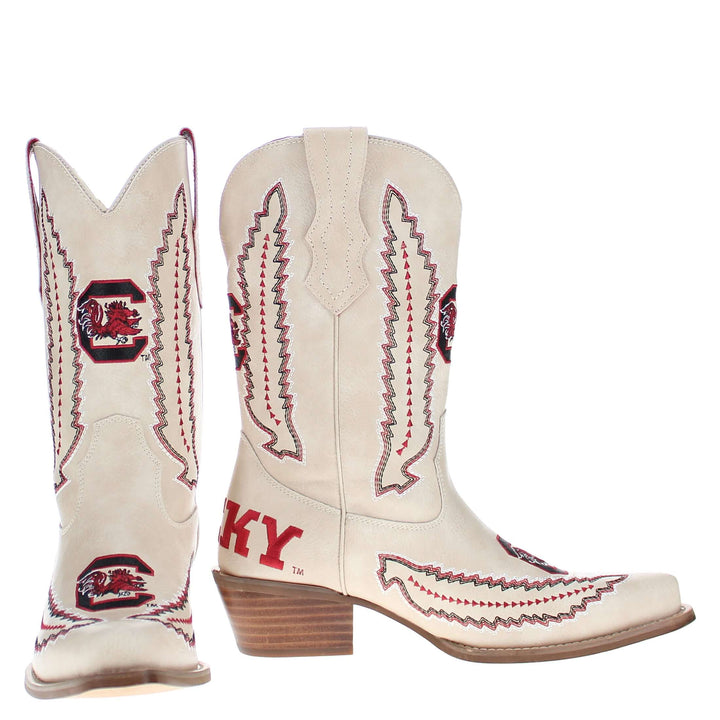 University of South Carolina Mimi Short Bone Boot By V By Vaccari