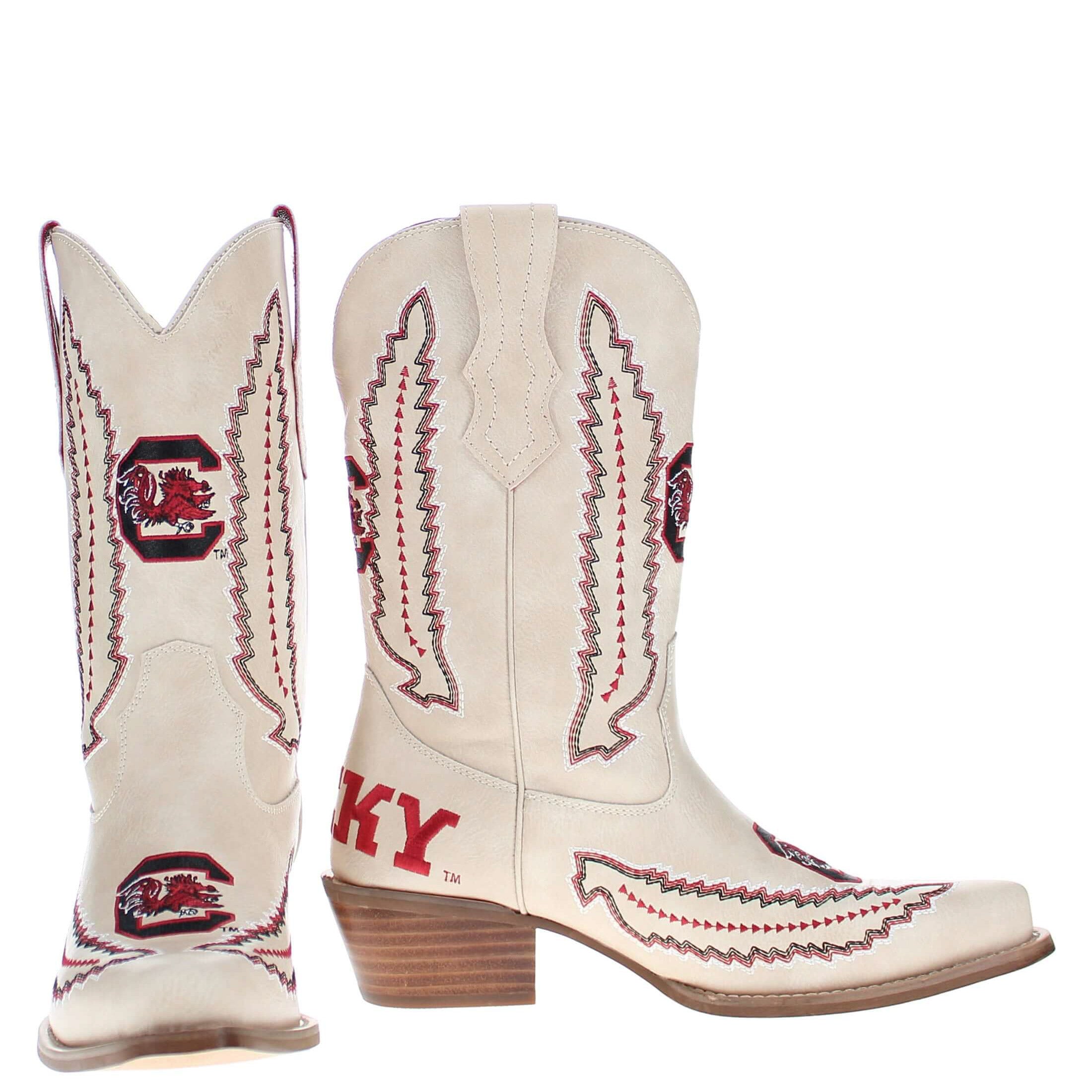 University of South Carolina Mimi Short Bone Boot By V By Vaccari