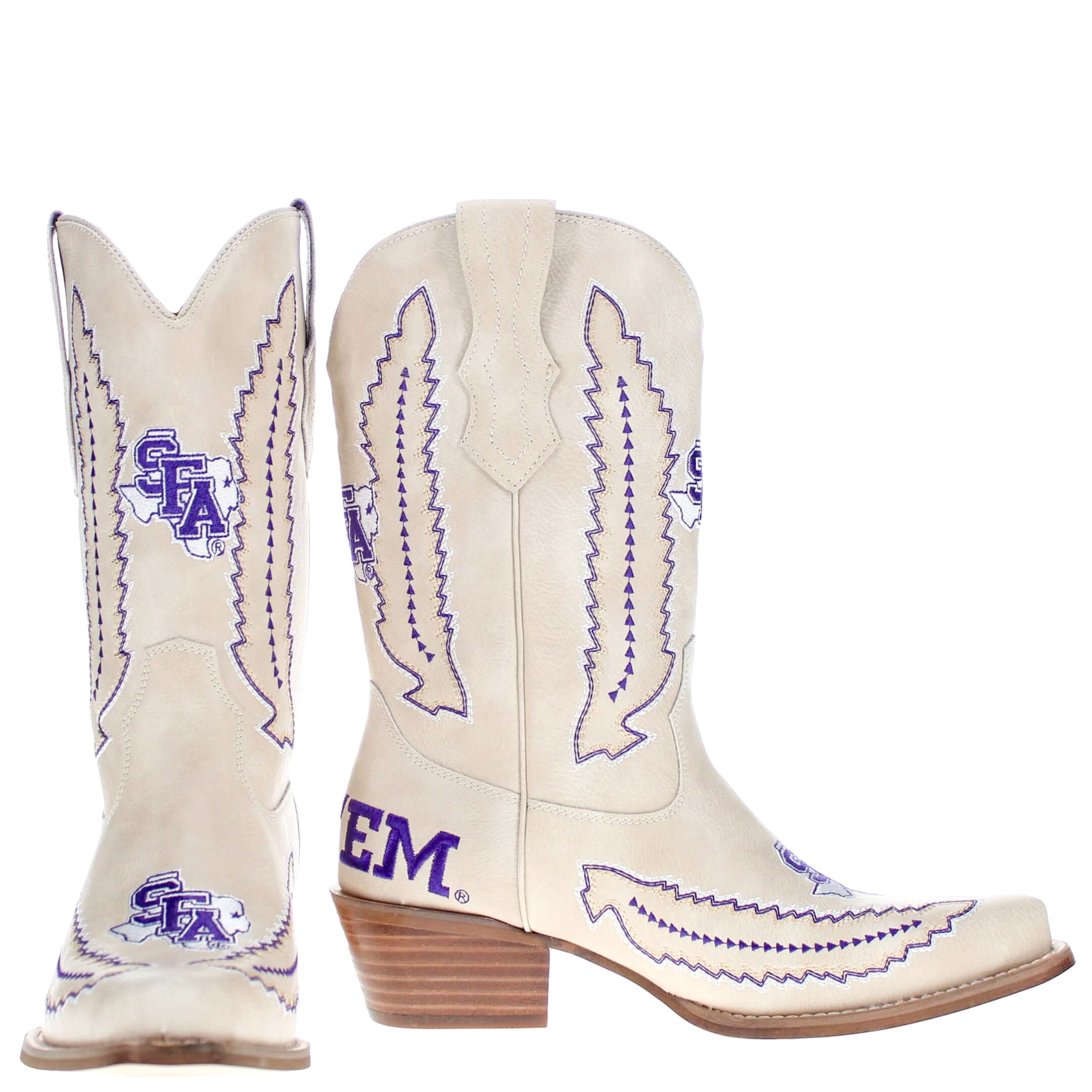 Stephen F. Austin State University Mimi Short Bone Boot By V By Vaccari