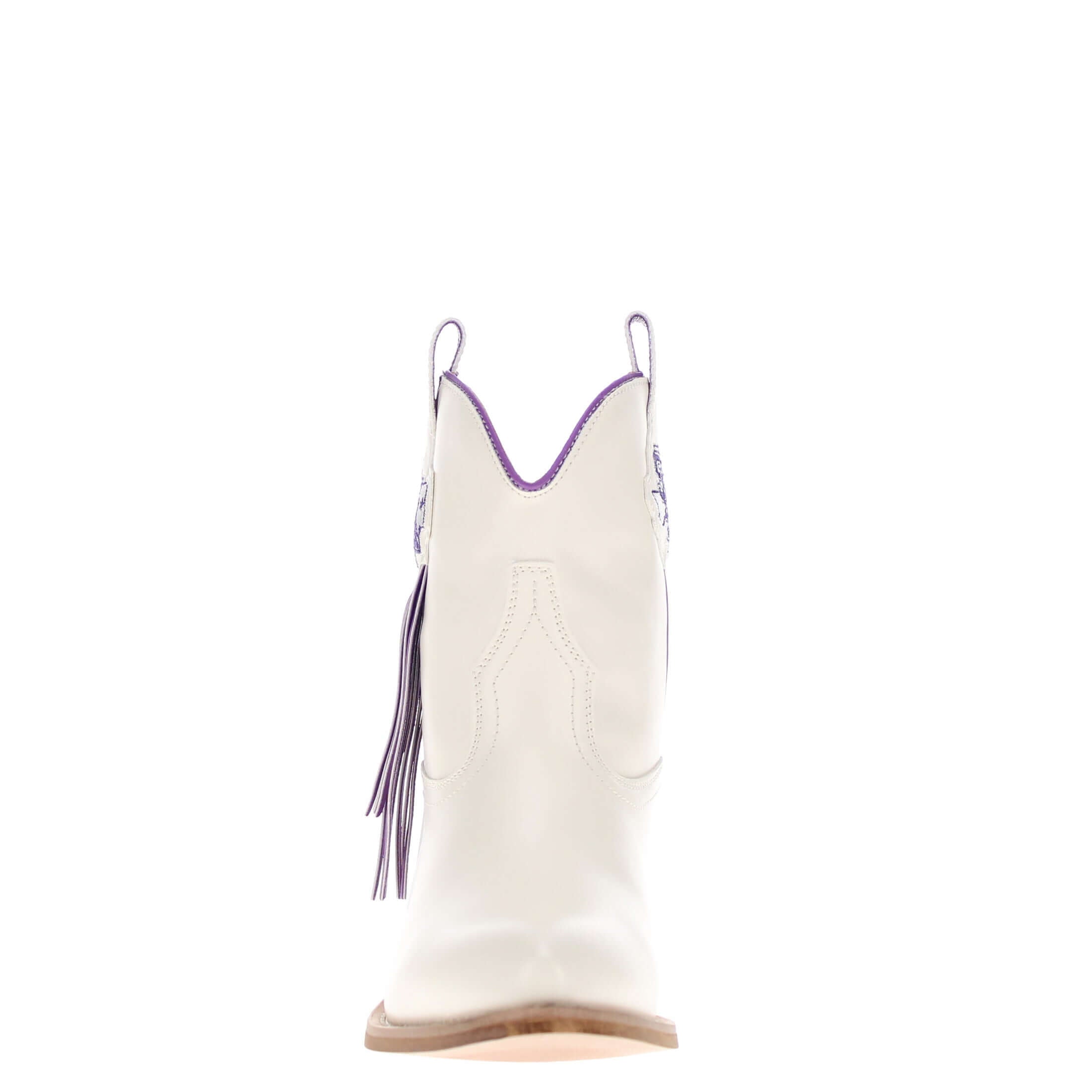 Women's SFASU Bone Fringe Bootie Lucy By V By Vaccari