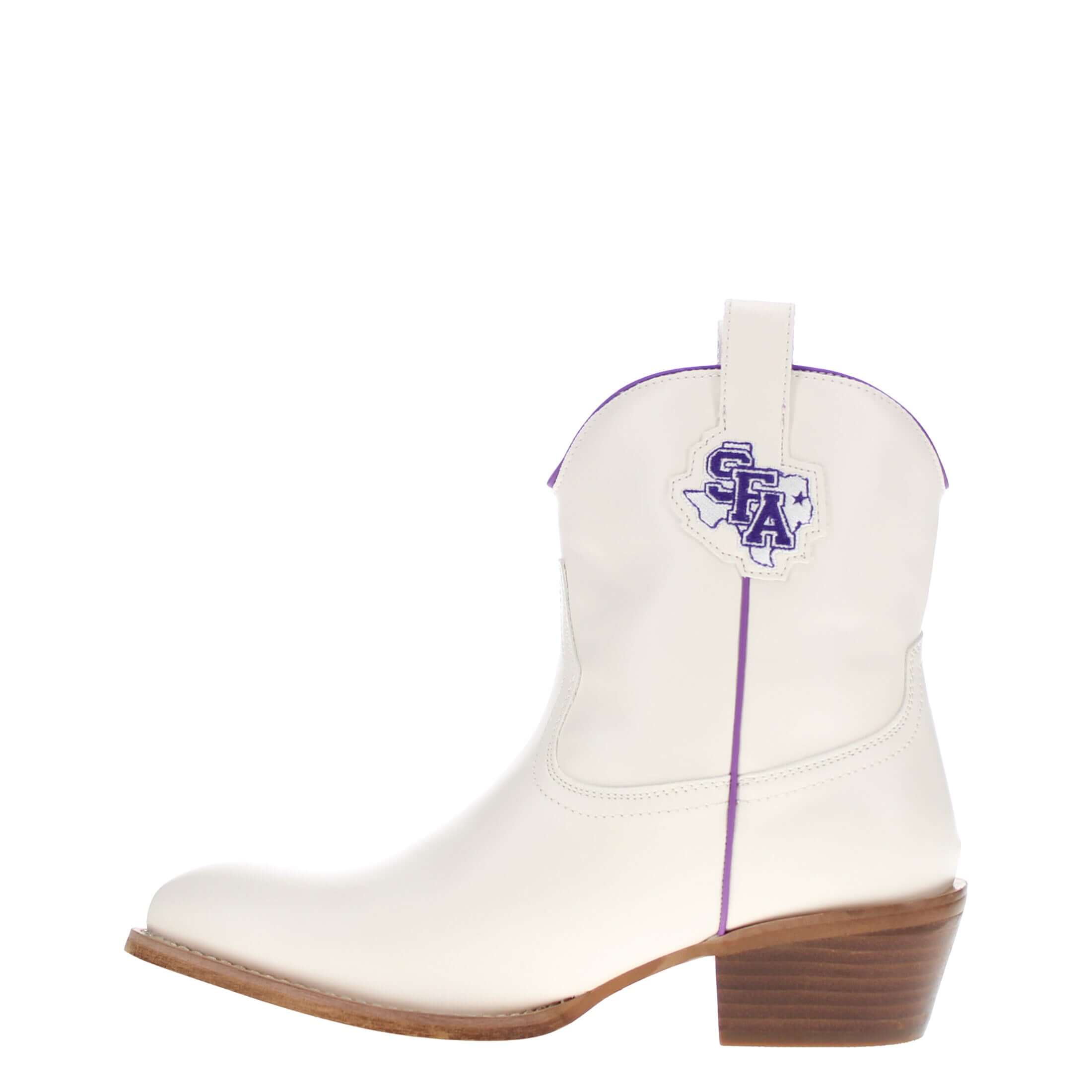 Women's SFASU Bone Fringe Bootie Lucy By V By Vaccari