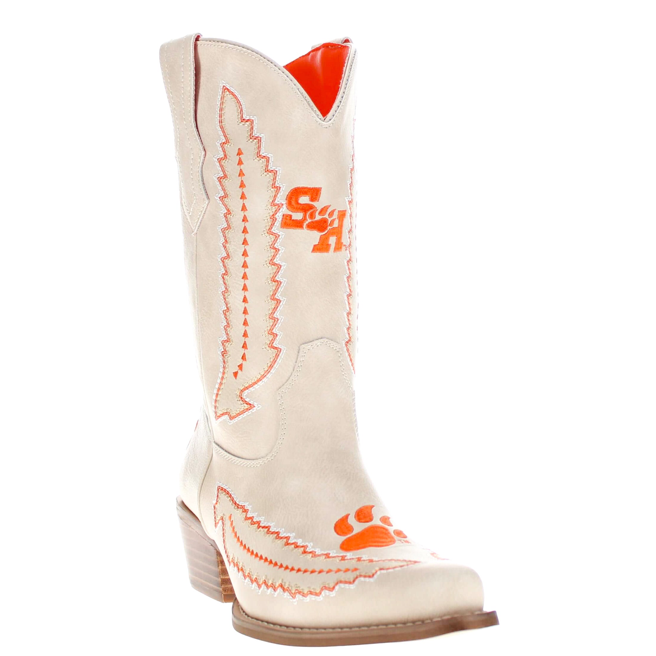 Sam Houston State University Mimi Short Bone Boot By V By Vaccari