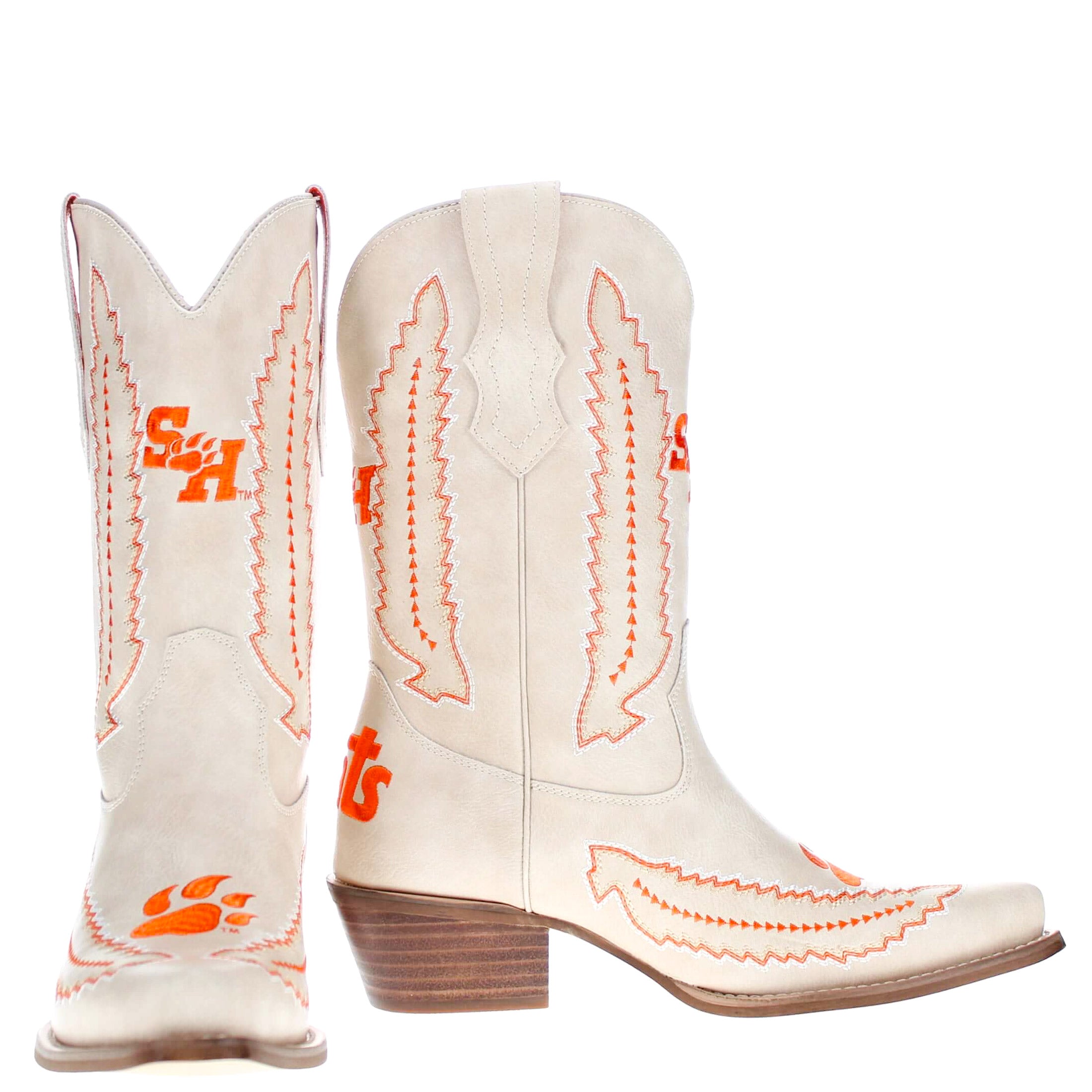 Sam Houston State University Mimi Short Bone Boot By V By Vaccari