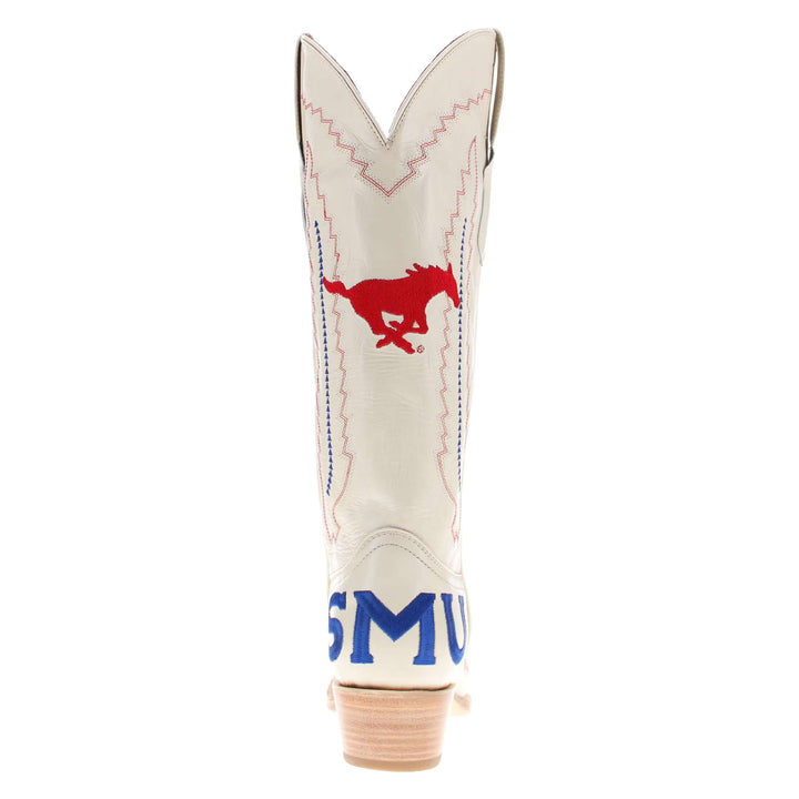 Women's SMU Bone Snip Toe Cowgirl Boots Naomi by Vaccari