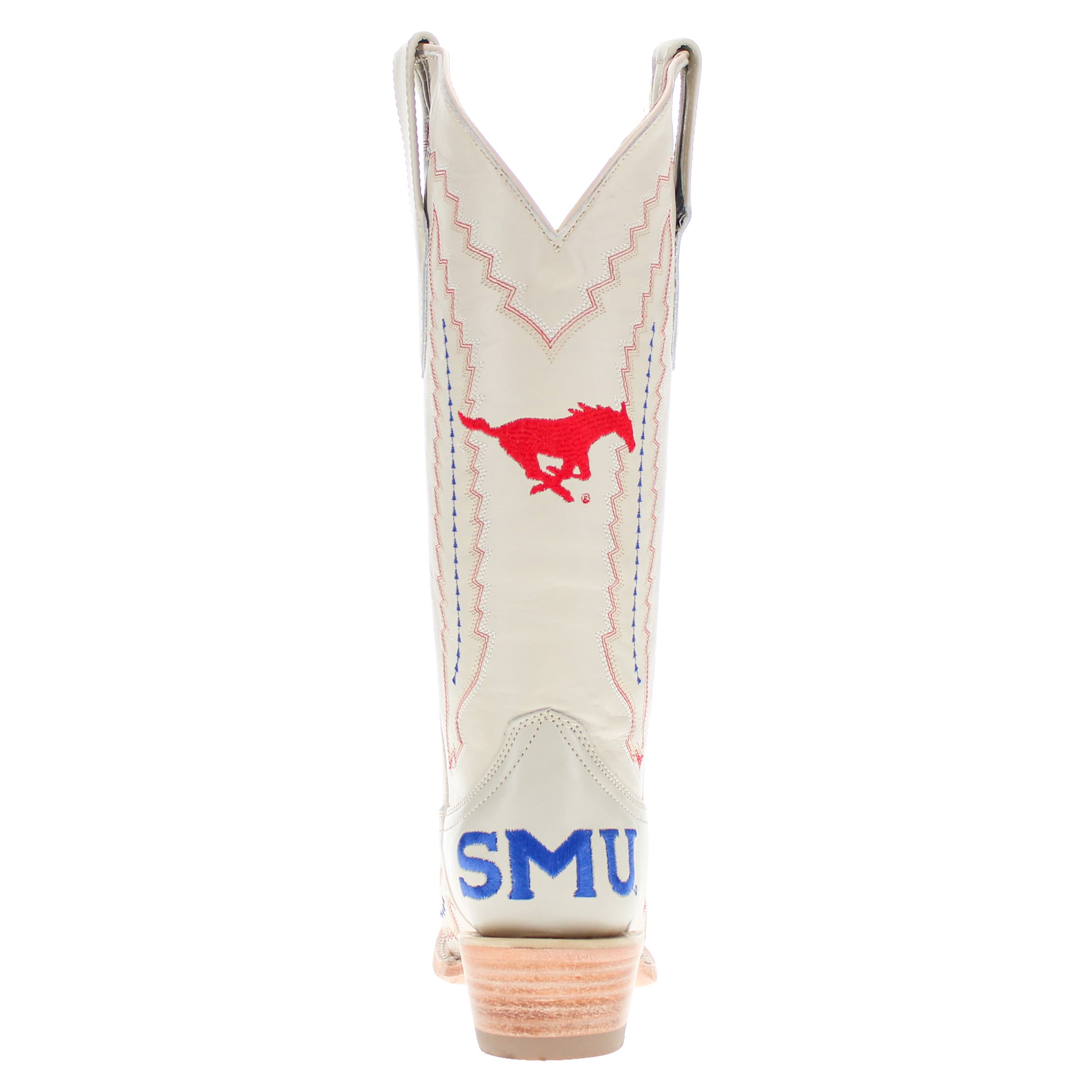 Women's SMU Bone Snip Toe Cowgirl Boots Naomi by Vaccari