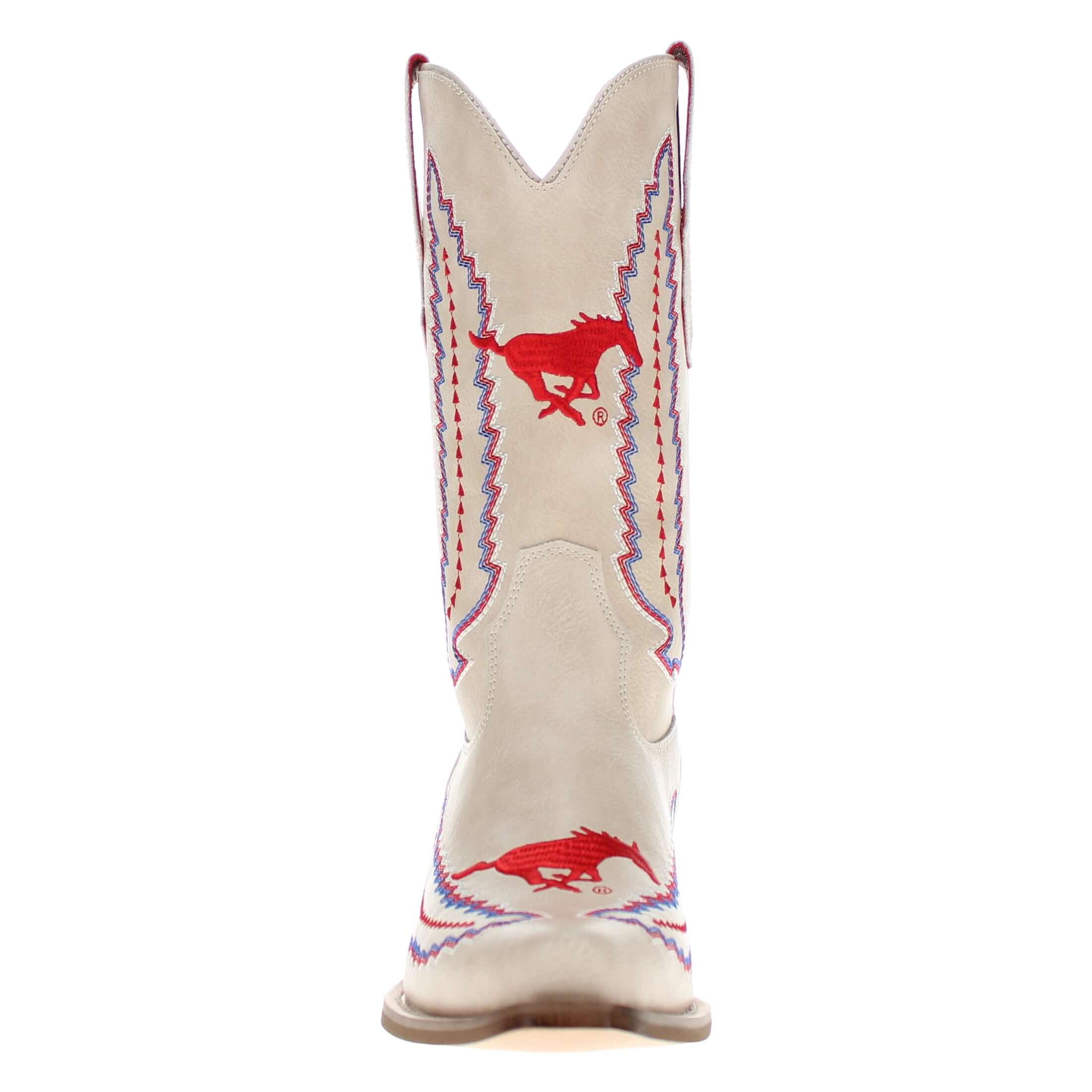 Southern Methodist University Mimi Short Bone Boot By V By Vaccari