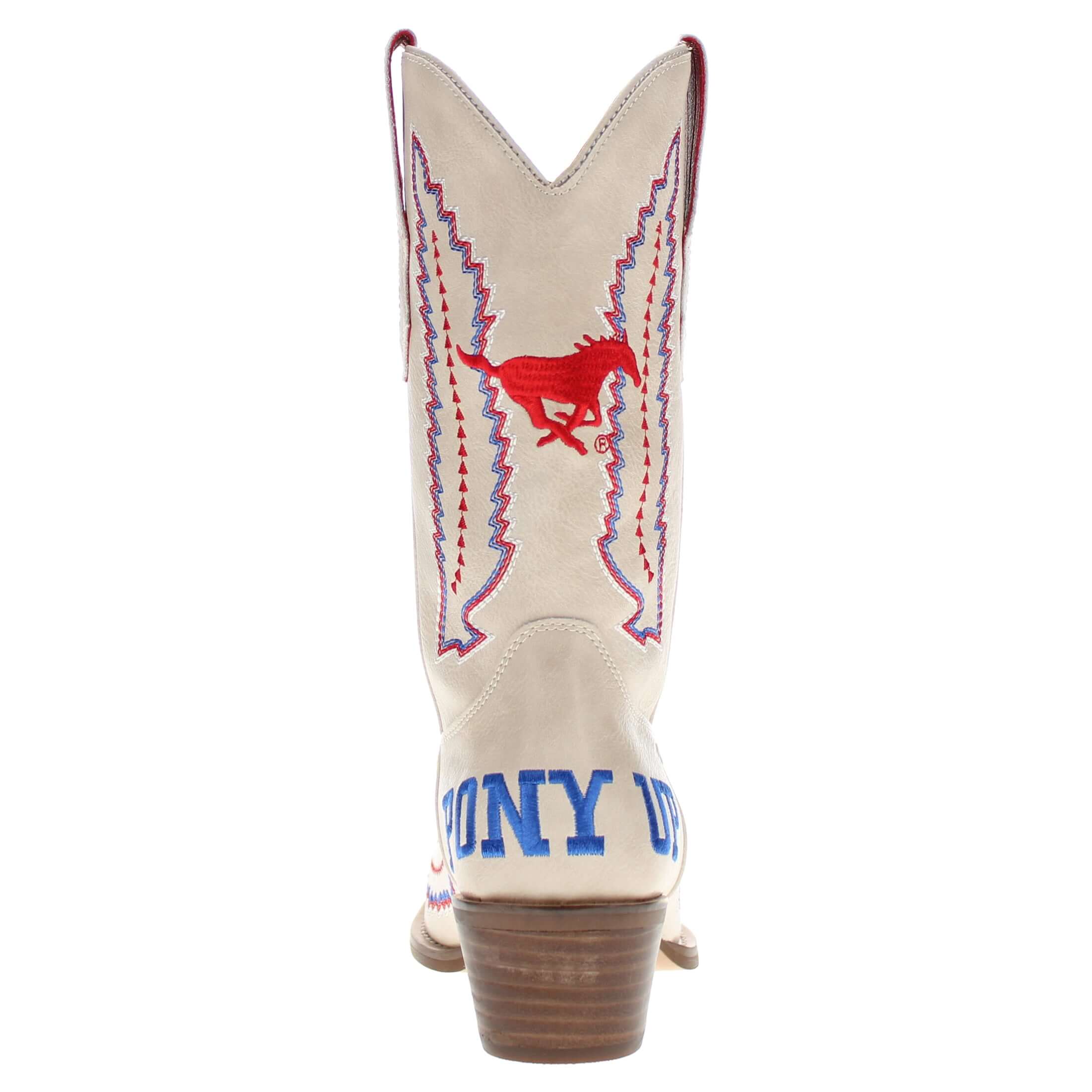 Southern Methodist University Mimi Short Bone Boot By V By Vaccari