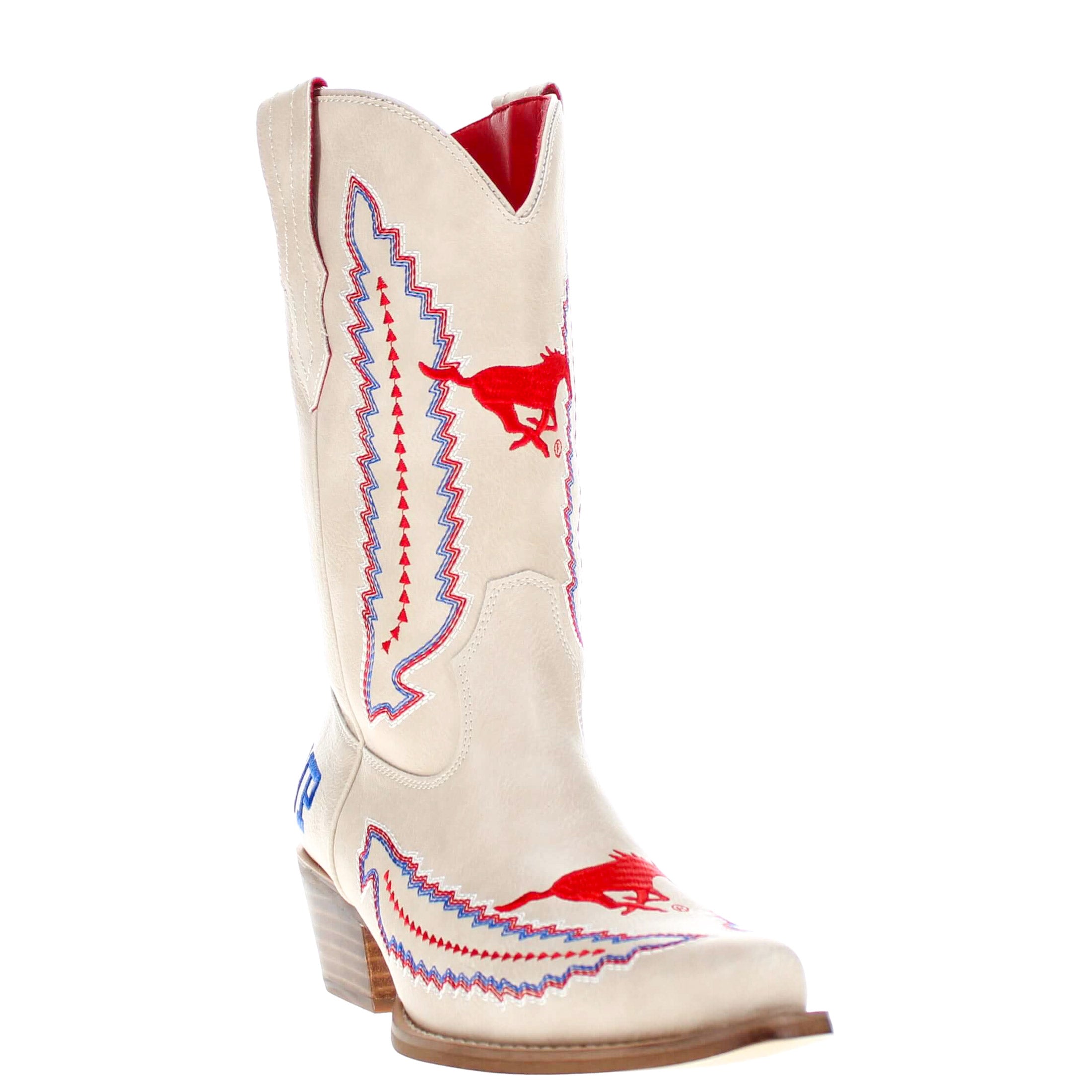 Southern Methodist University Mimi Short Bone Boot By V By Vaccari