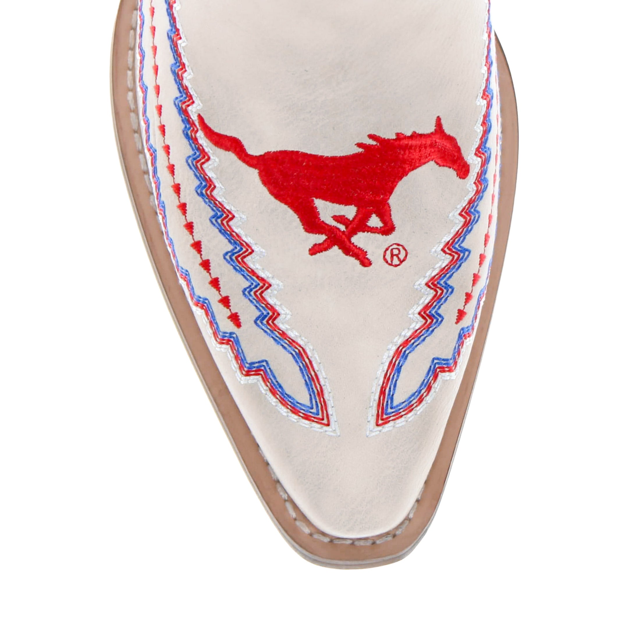 Southern Methodist University Mimi Short Bone Boot By V By Vaccari