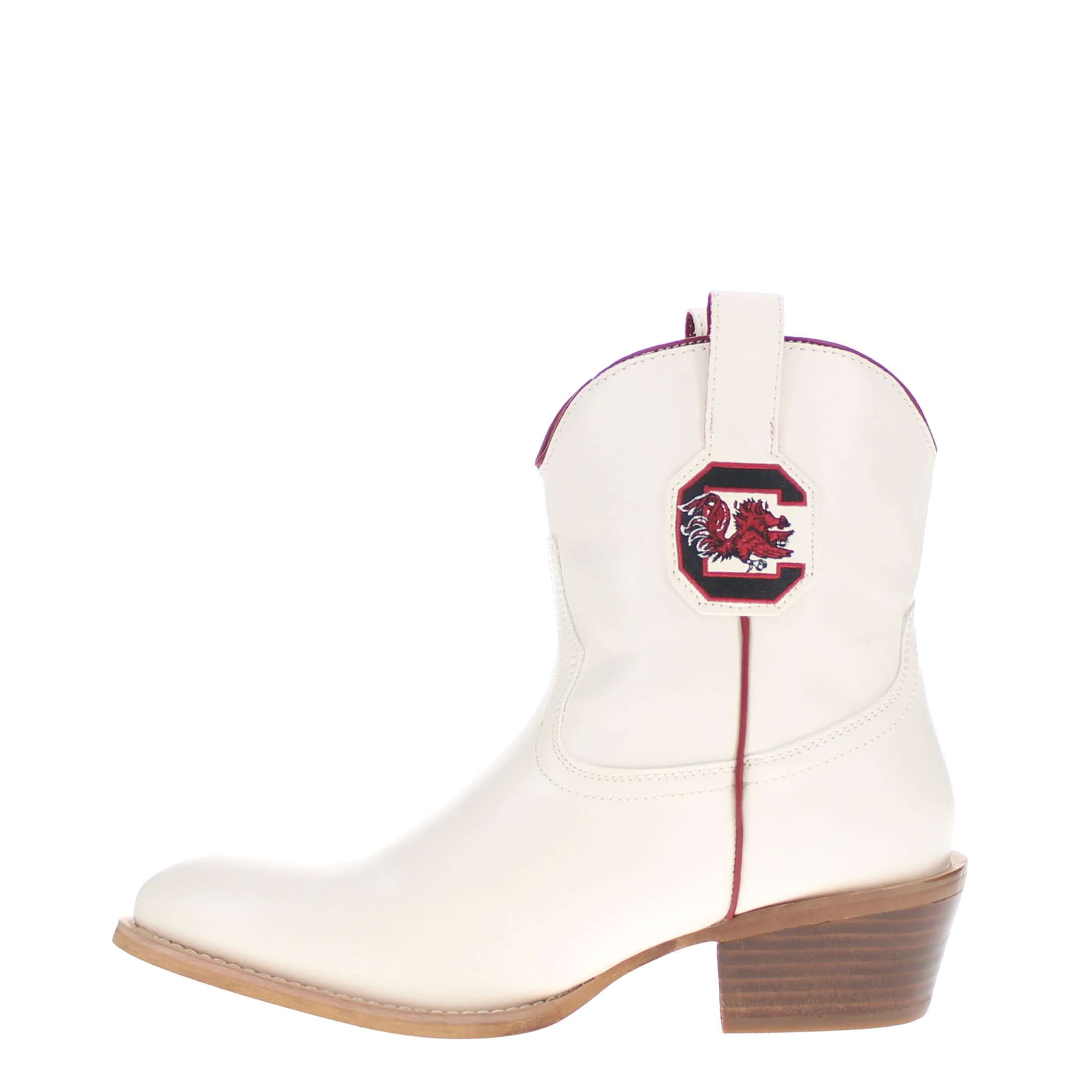 Women's University of South Carolina Bone Fringe Bootie Lucy By V By Vaccari