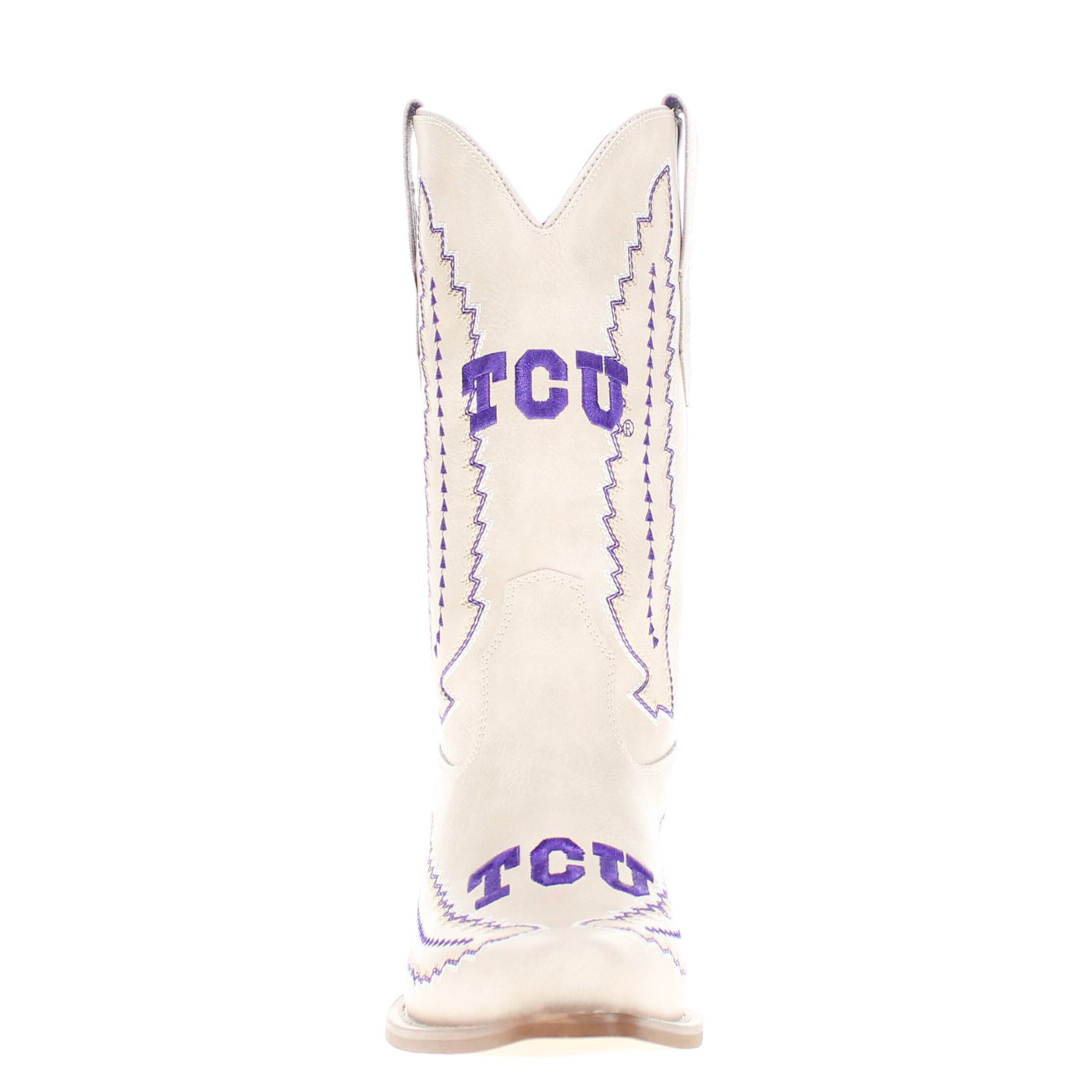 Texas Christian University Mimi Short Bone Boot By V By Vaccari