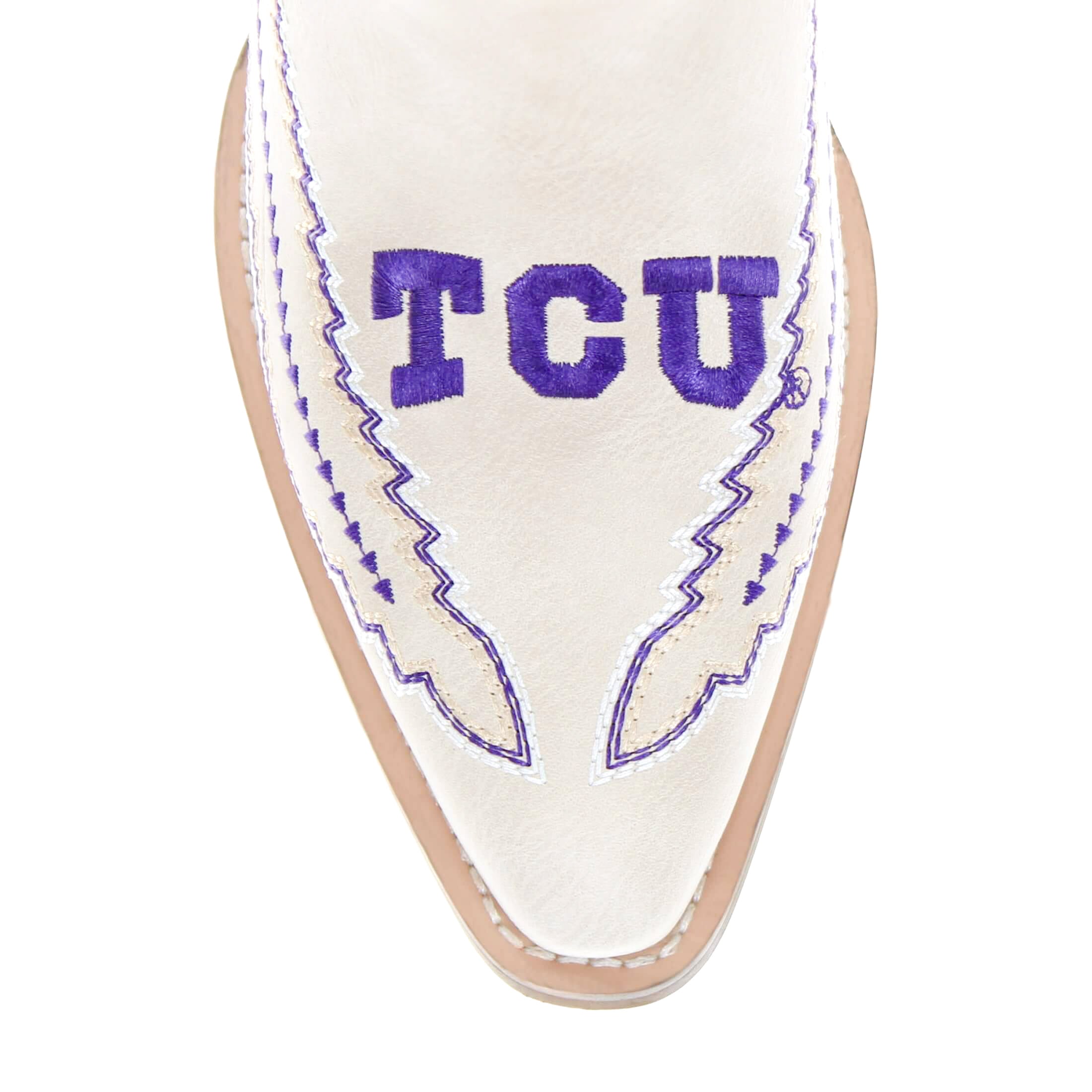 Texas Christian University Mimi Short Bone Boot By V By Vaccari