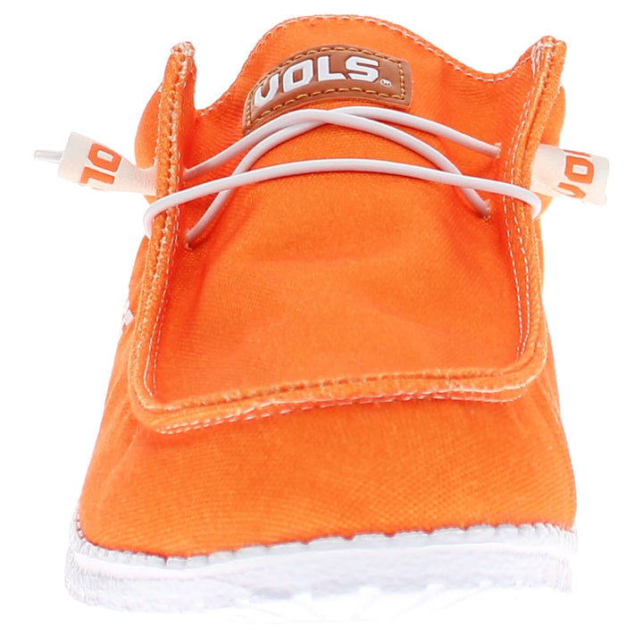 Men's University of Tennessee Vols Orange Canvas Shoes by Vaccari