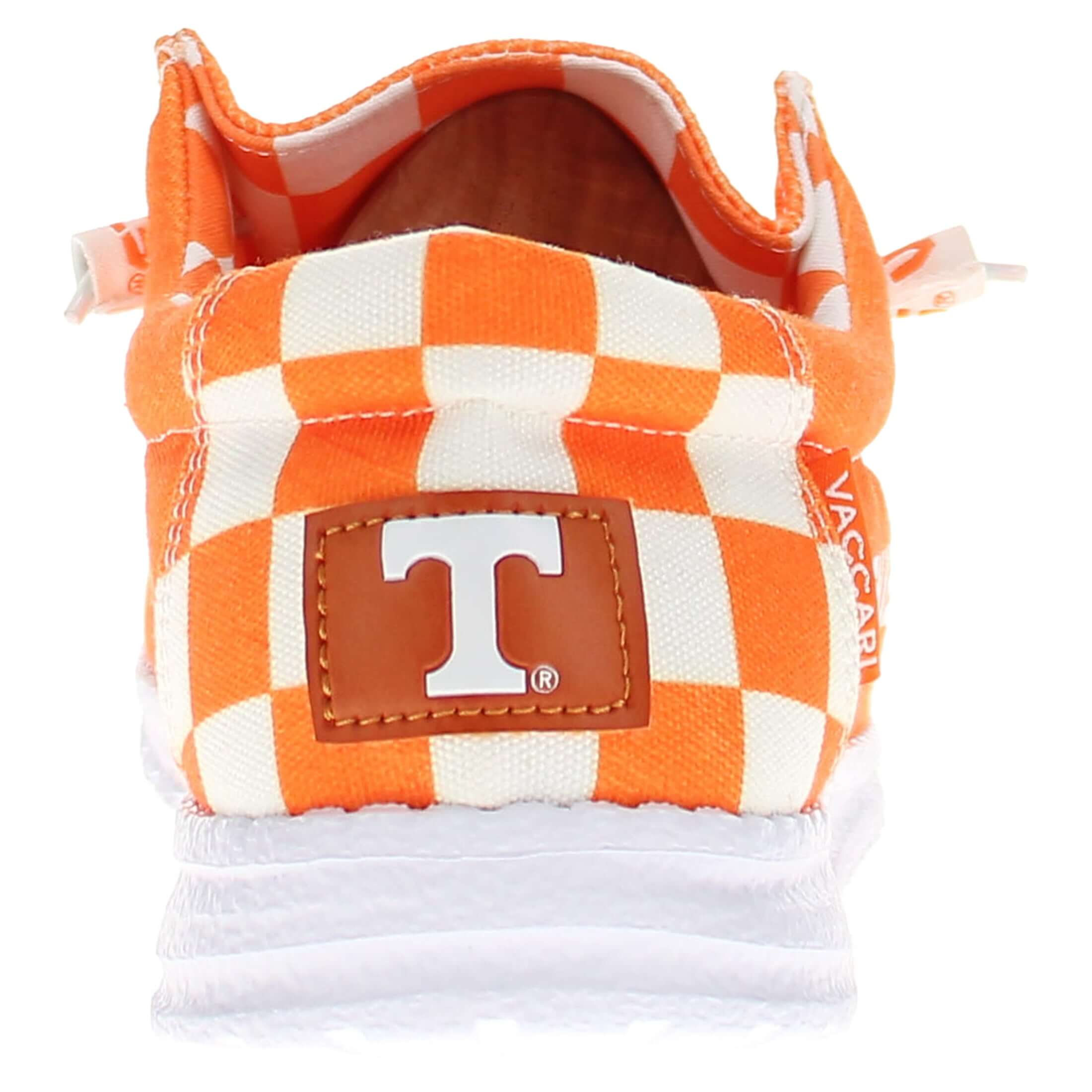 Men's University of Tennessee Vols Orange Canvas Shoes by Vaccari