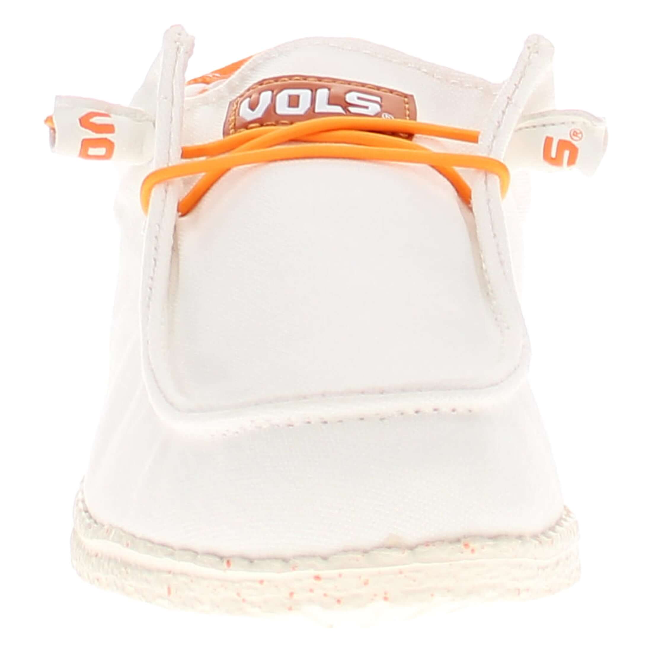 Women's University of Tennessee Off White Canvas Shoes Vols by Vaccari