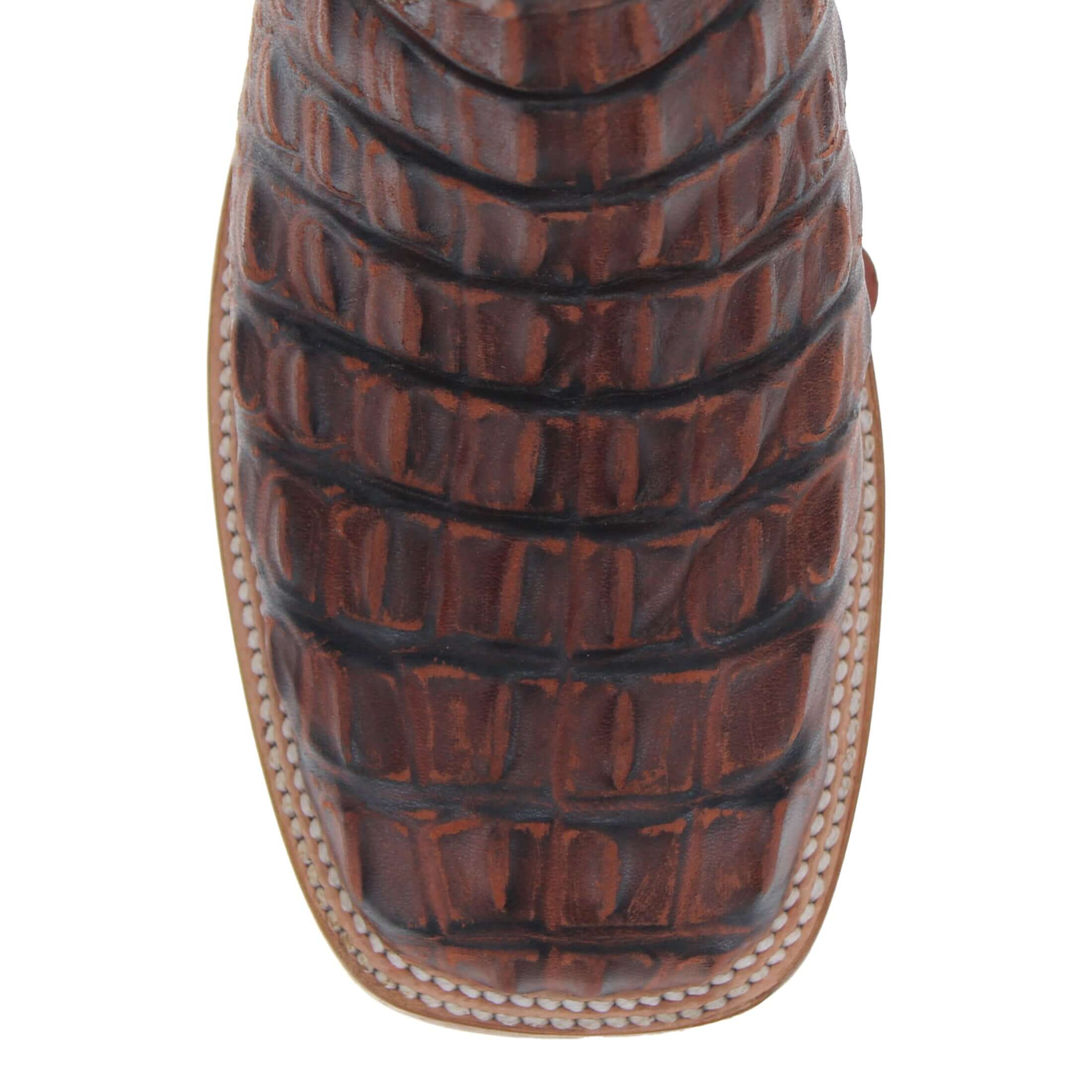 Men's Sherdon Alligator Hornback Print Cowboy Boots Wade by Vaccari Core