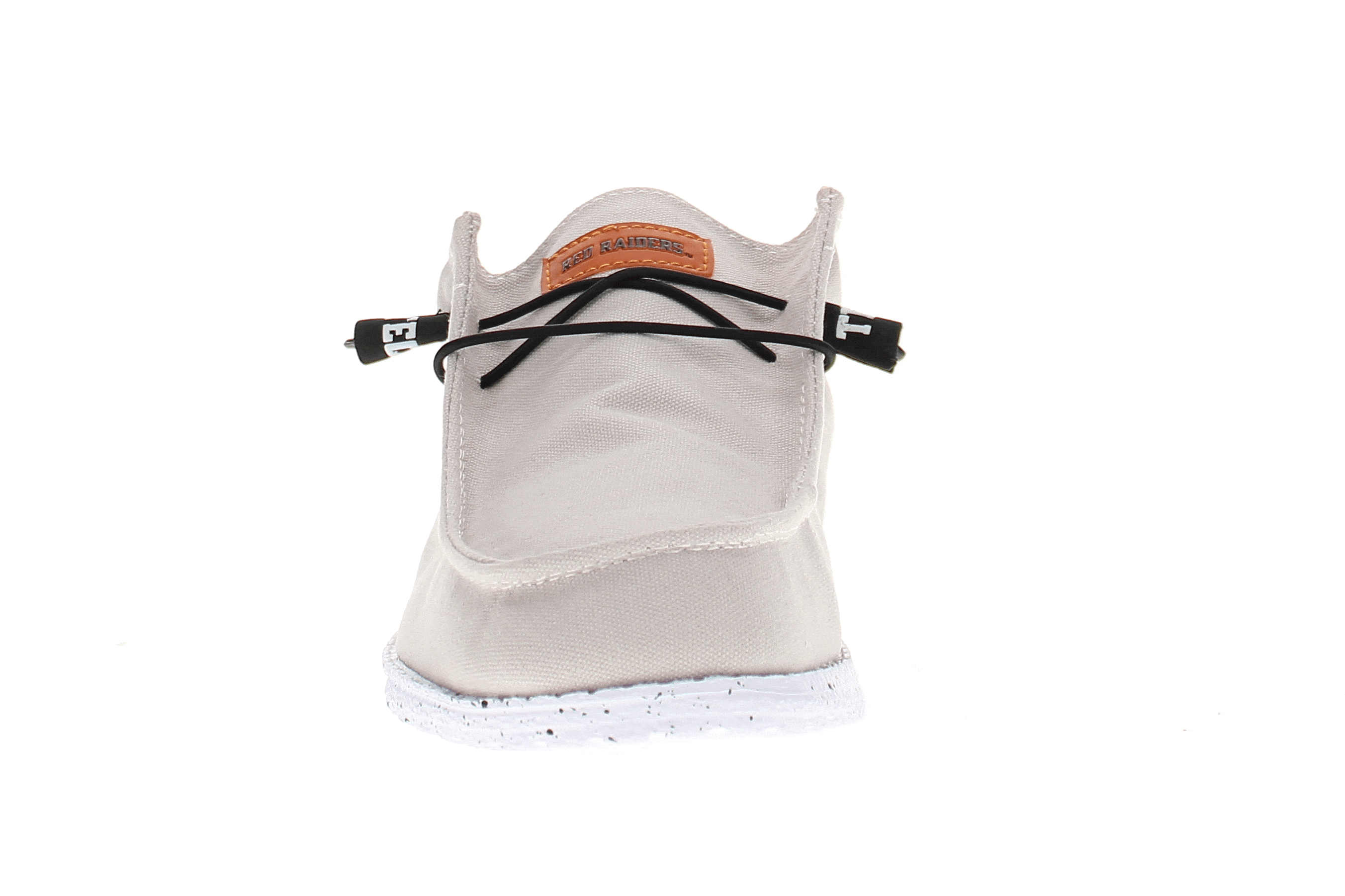 Men's Texas Tech University Red Raiders Grey Canvas Shoes by Vaccari