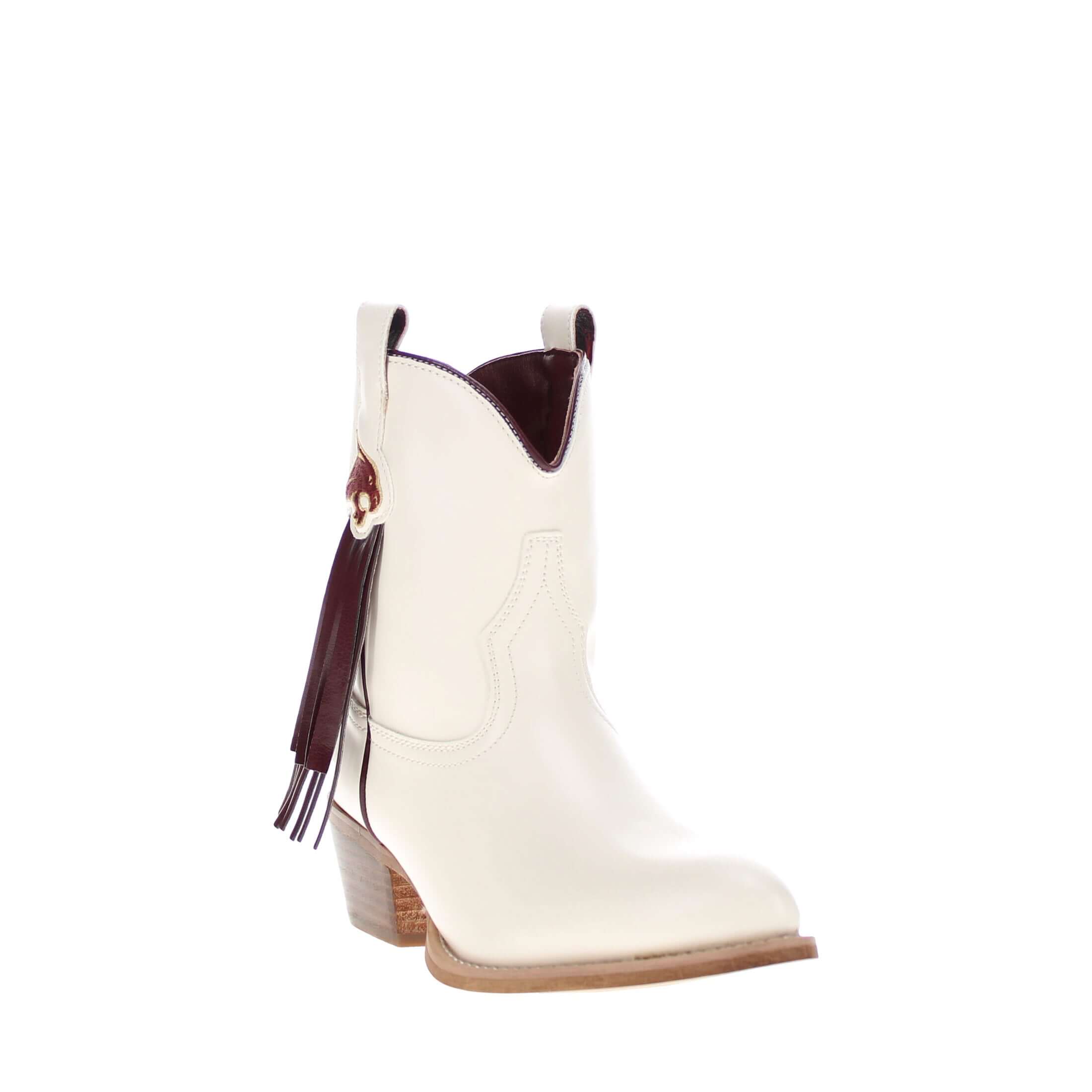 Women's Texas State University Bone Fringe Bootie Lucy By V By Vaccari