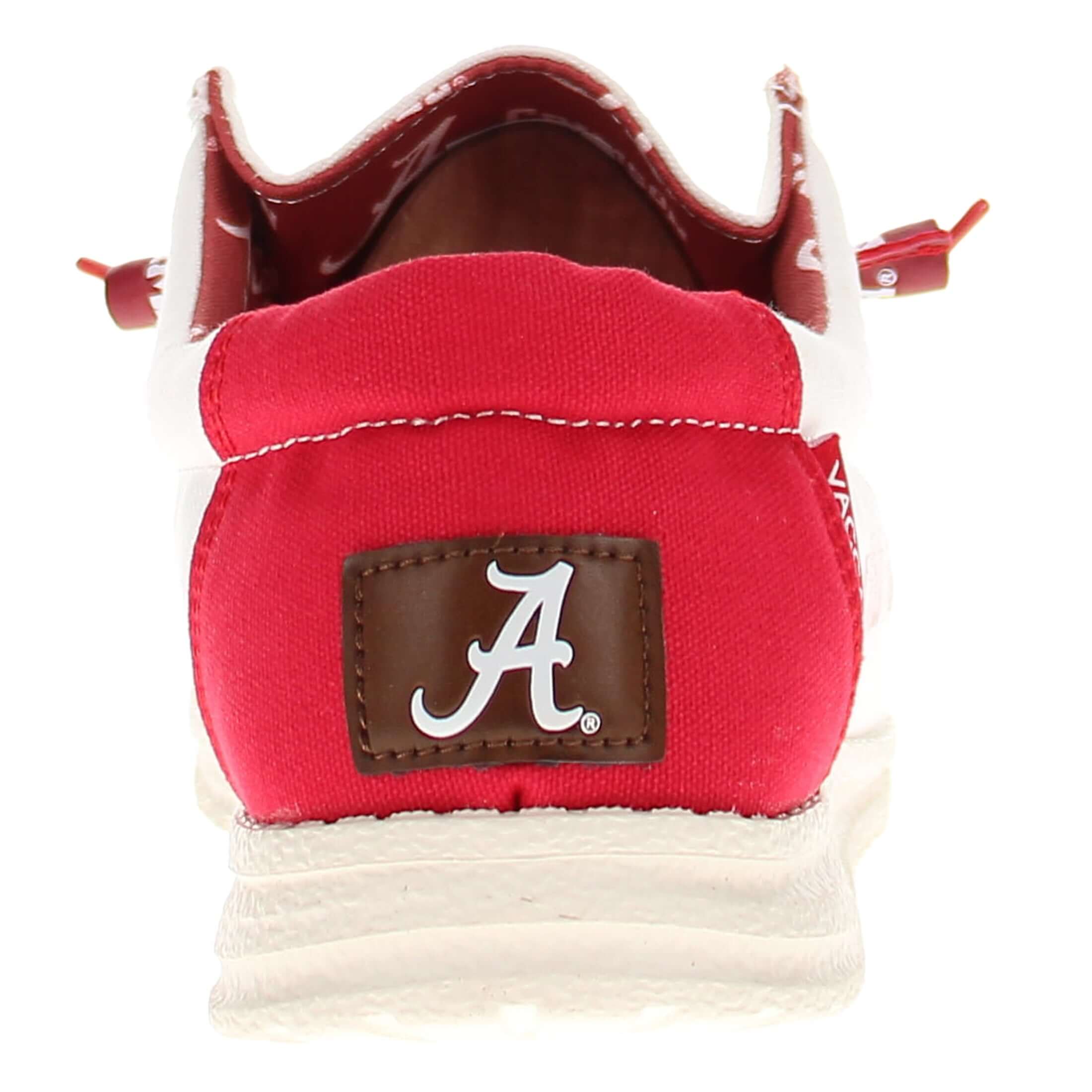 Men's University of Alabama Off White Canvas Shoes by Vaccari
