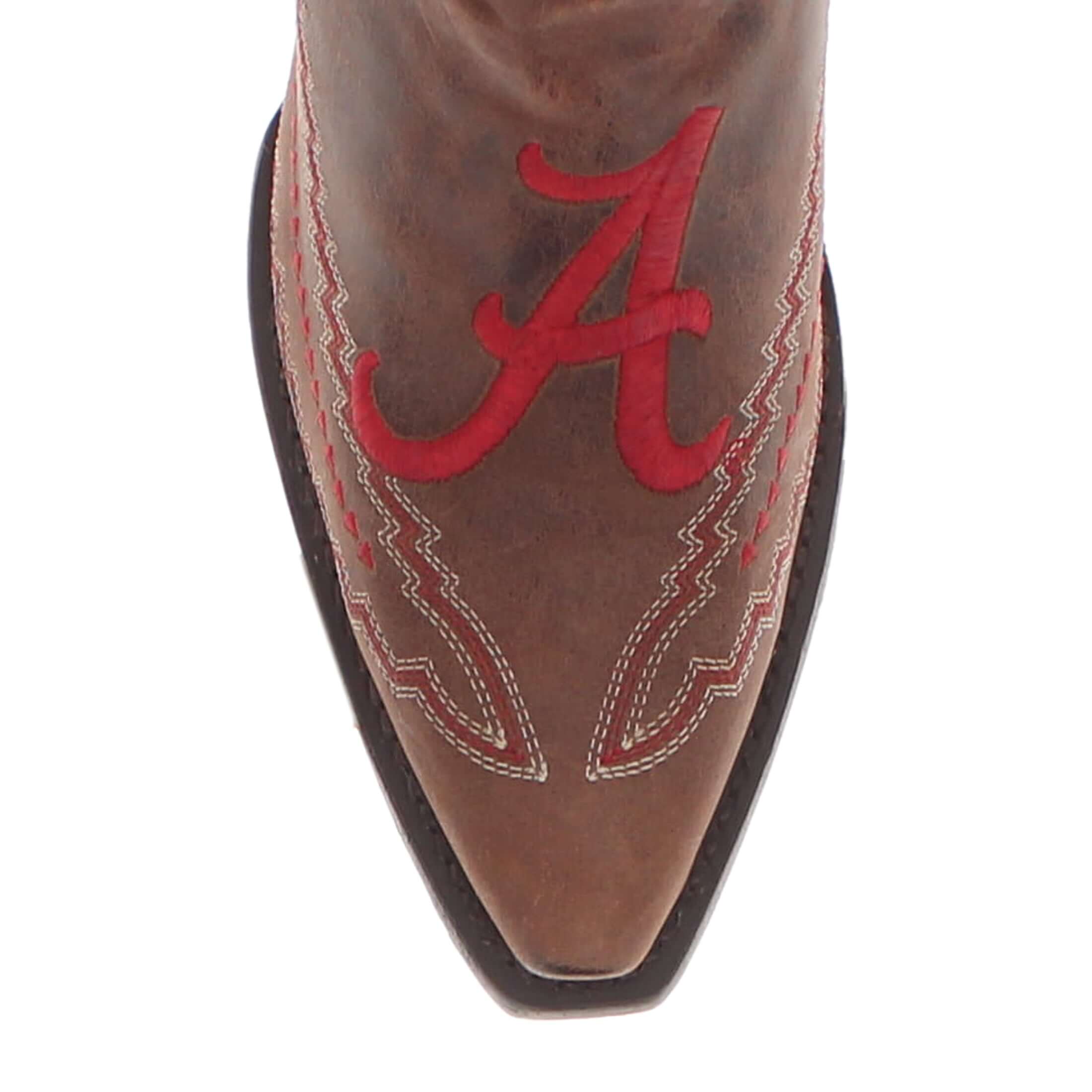 Naomi Women's University of Alabama Brown Cowgirl Boots by Vaccari