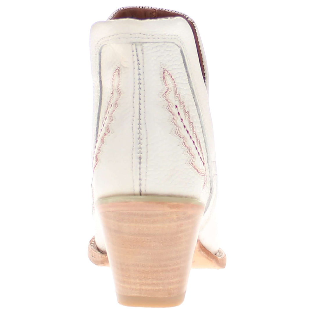 Women's University of Alabama White Pointed Toe Boots by Vaccari