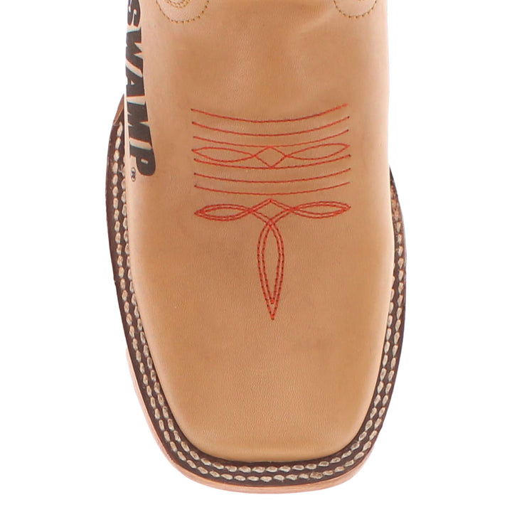 Men's University of Florida Lasered Vamp Tan Cowboy Boots by Vaccari