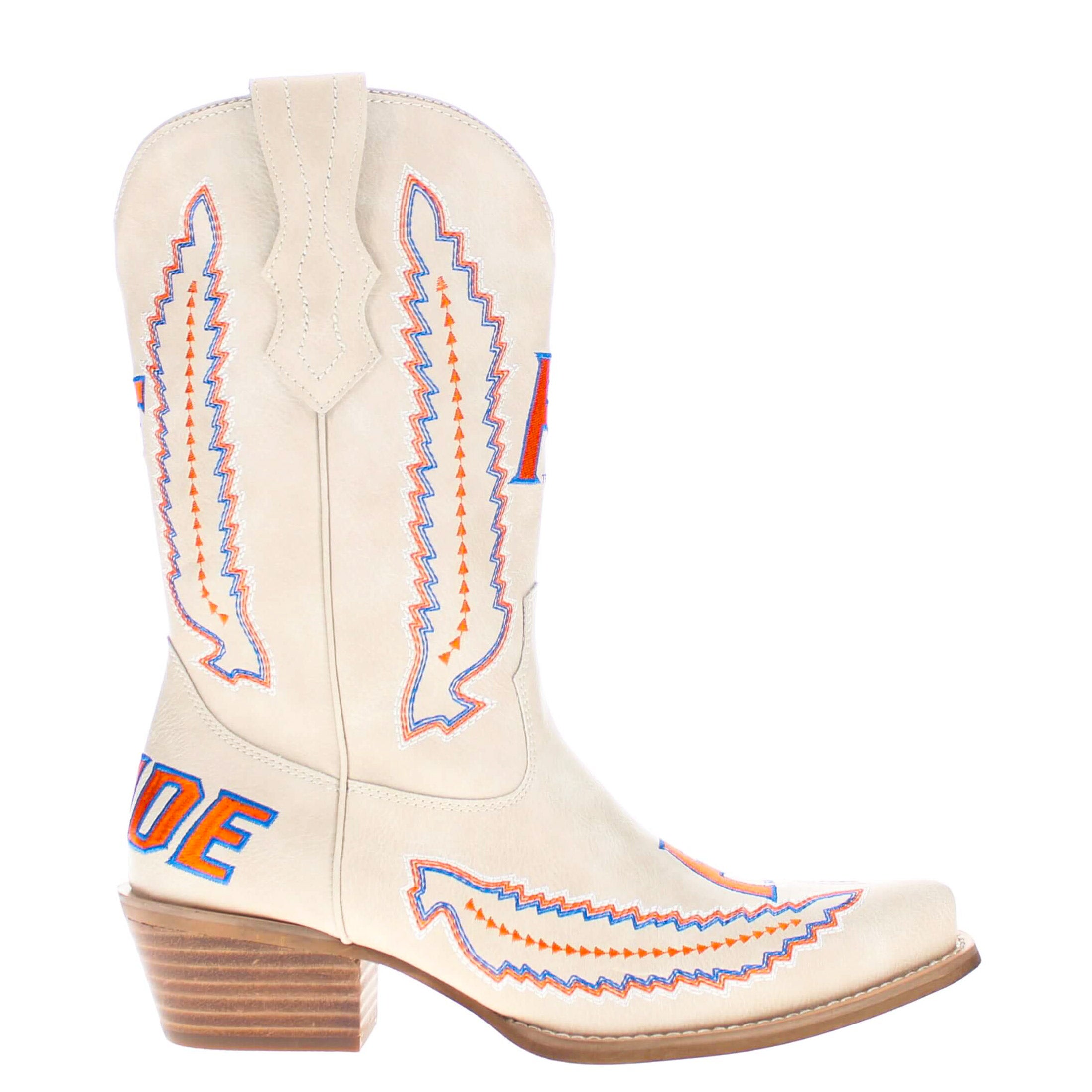 University of Florida Mimi Short Bone Boot By V By Vaccari