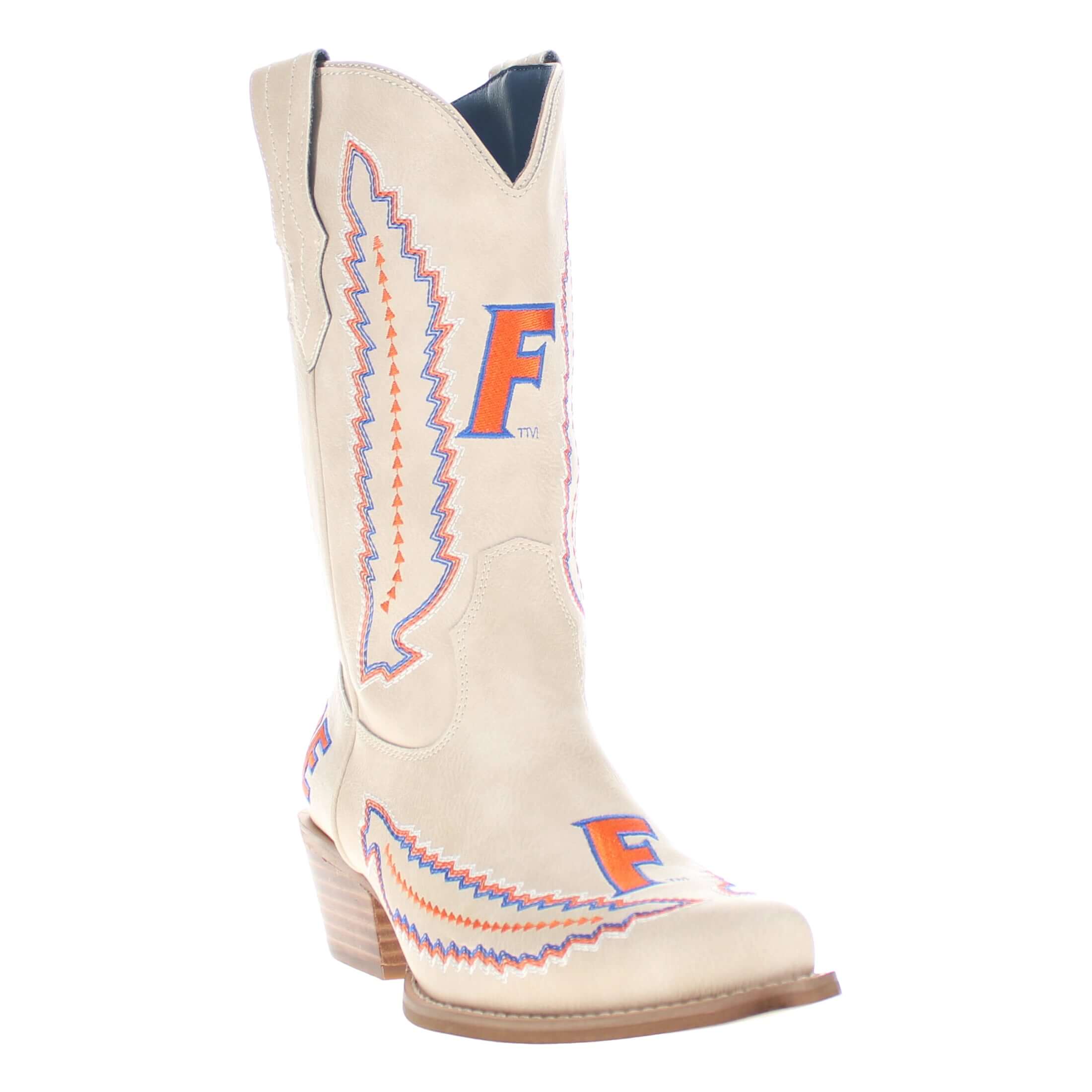 University of Florida Mimi Short Bone Boot By V By Vaccari