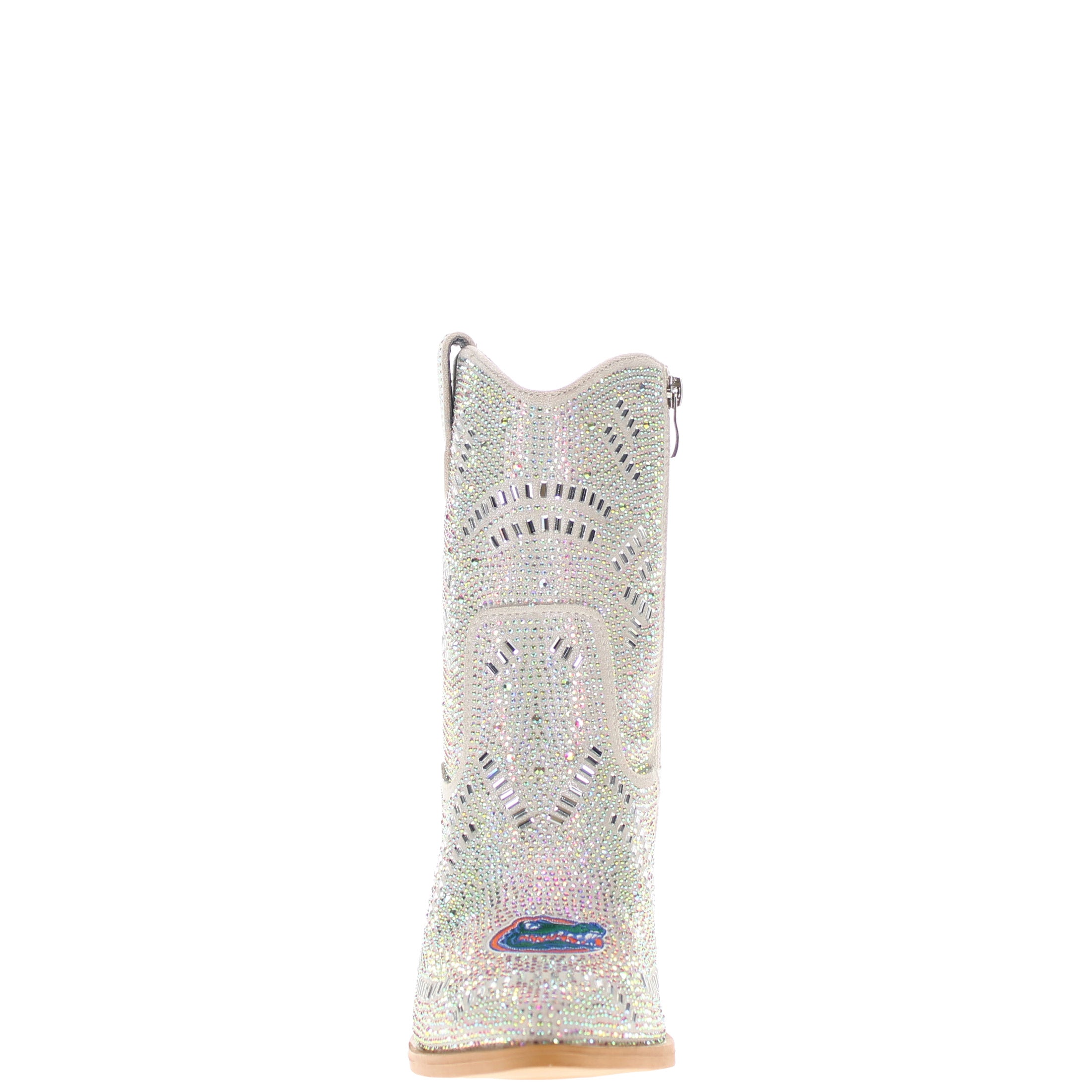 Women's University of Florida Natural Bling Cowgirl Booties Jade by V by Vaccari