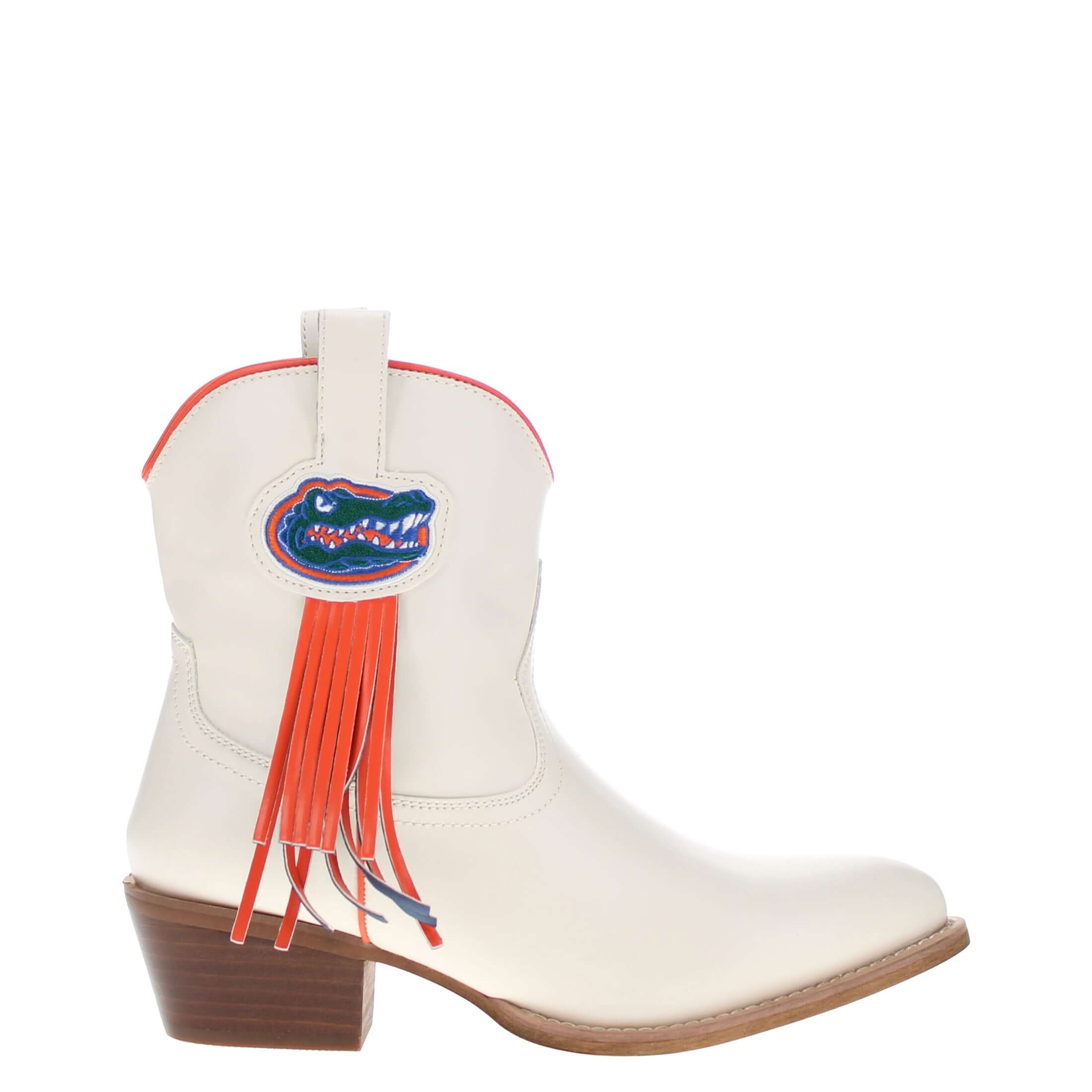 Women's University of Florida Bone Fringe Bootie Lucy By V By Vaccari