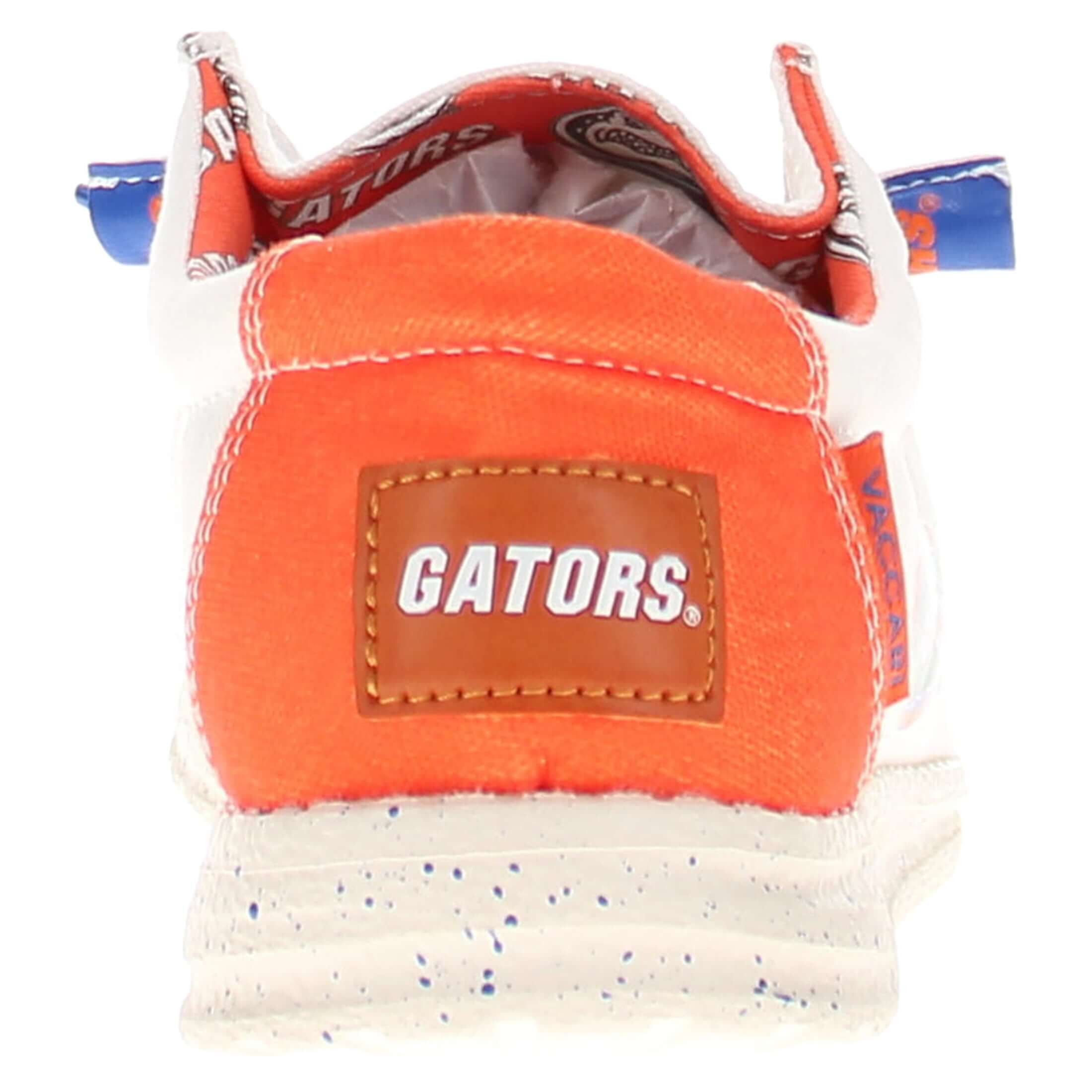 Women's University of Florida Off White Canvas Shoes Gators by Vaccari