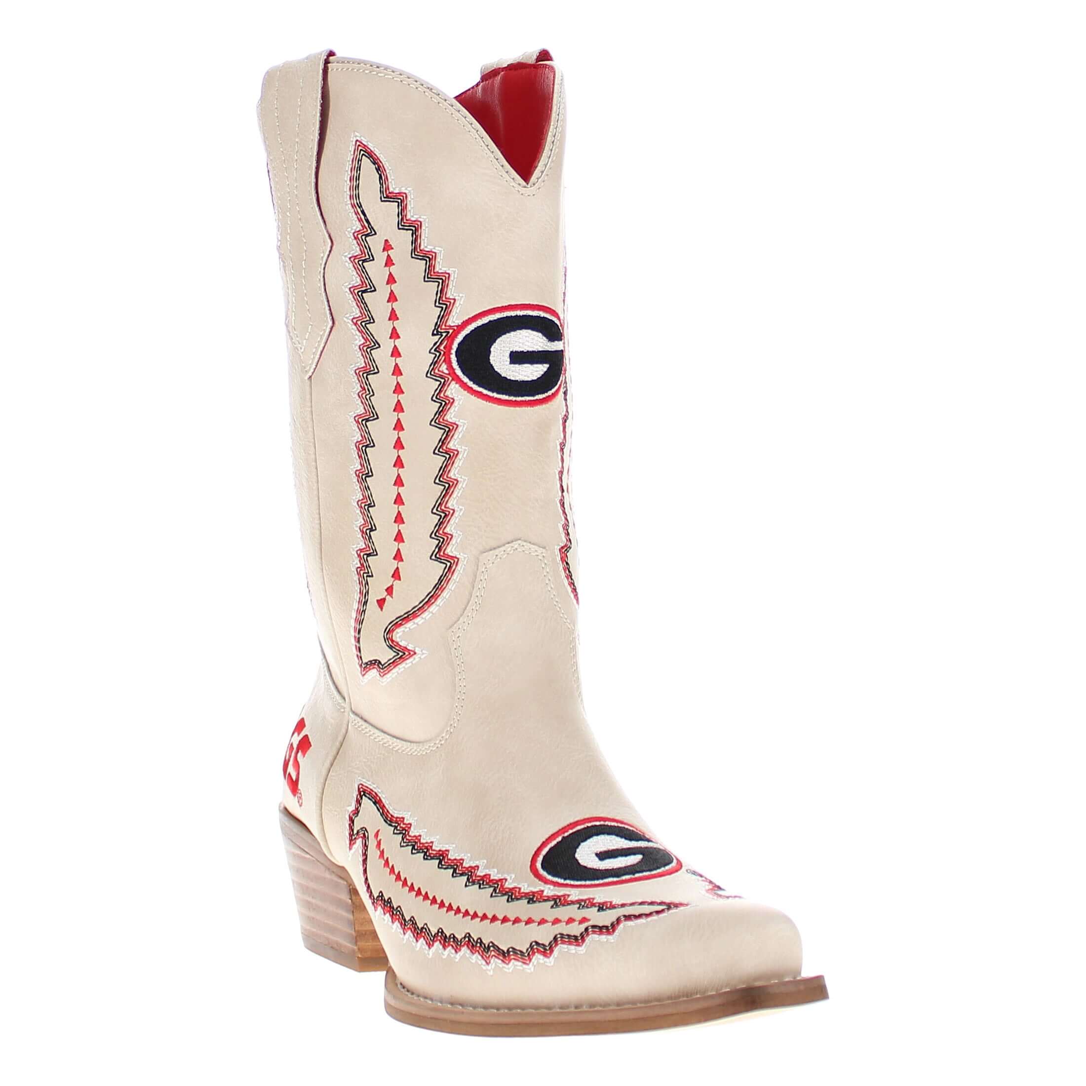 University of Georgia Mimi Short Bone Boot By V By Vaccari