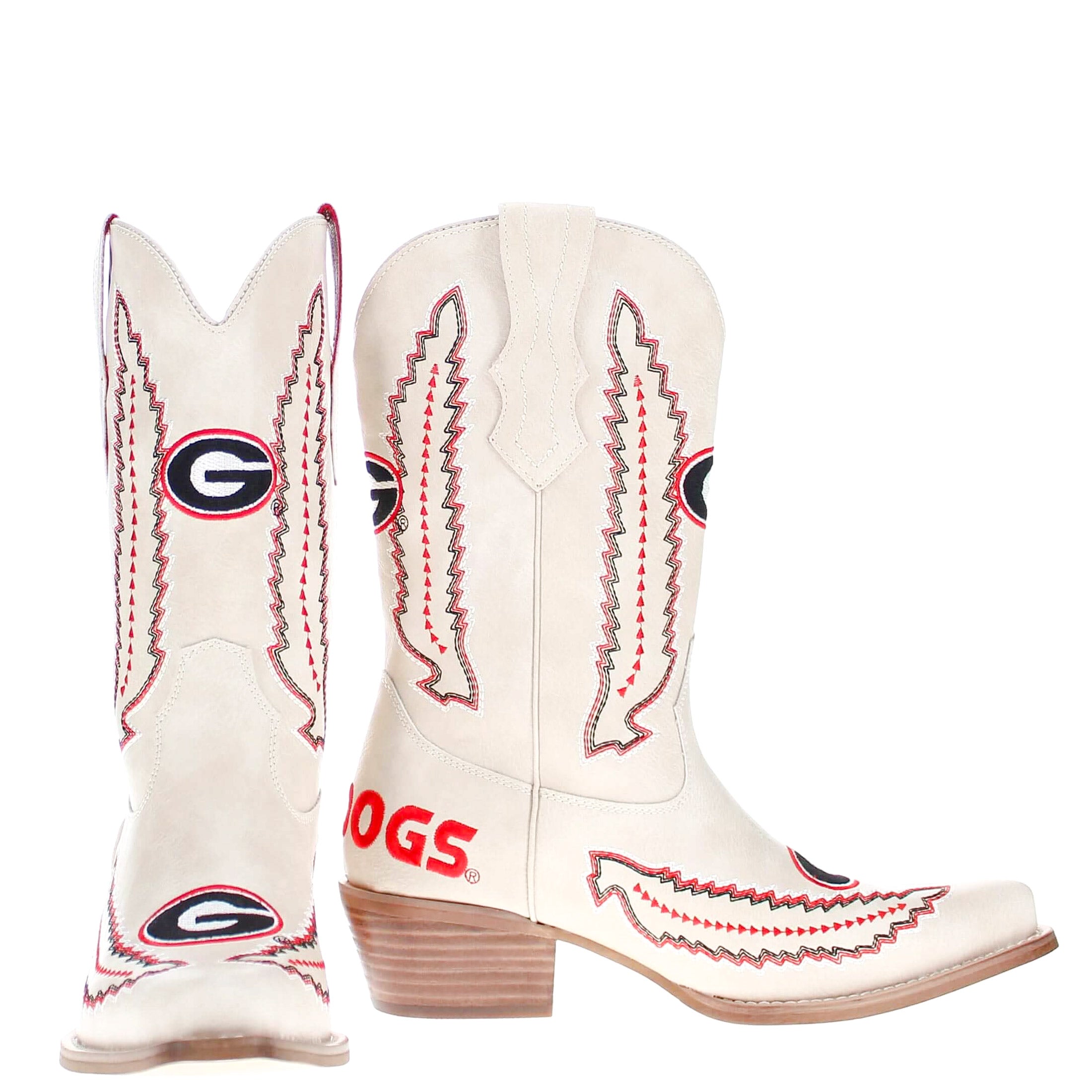 University of Georgia Mimi Short Bone Boot By V By Vaccari