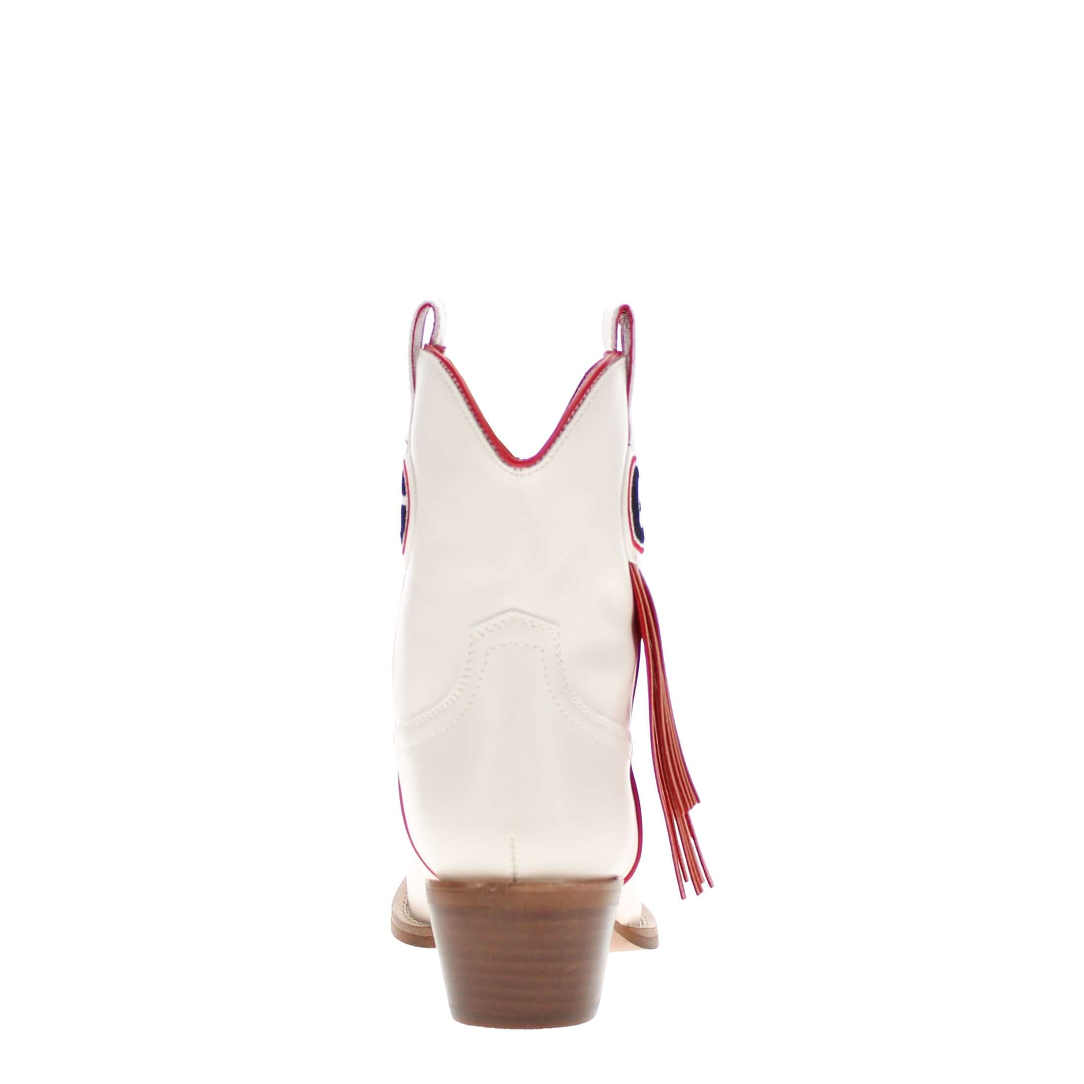 Women's University of Georgia Bone Fringe Bootie Lucy By V By Vaccari