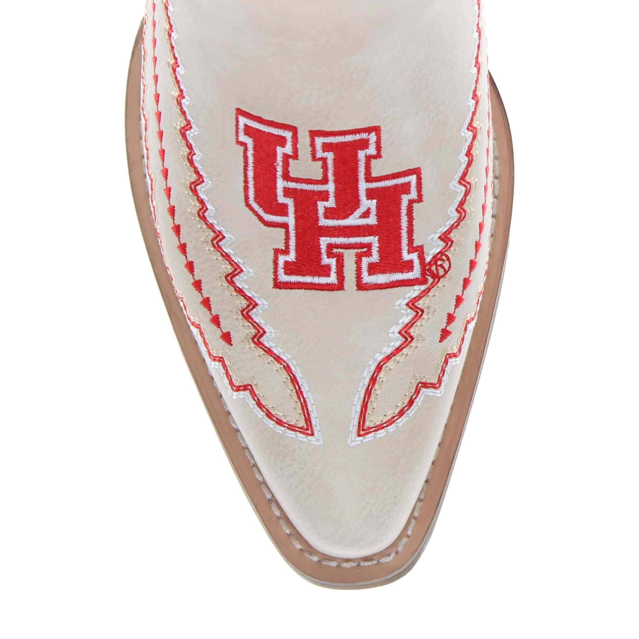 University of Houston Mimi Short Bone Boot By V By Vaccari