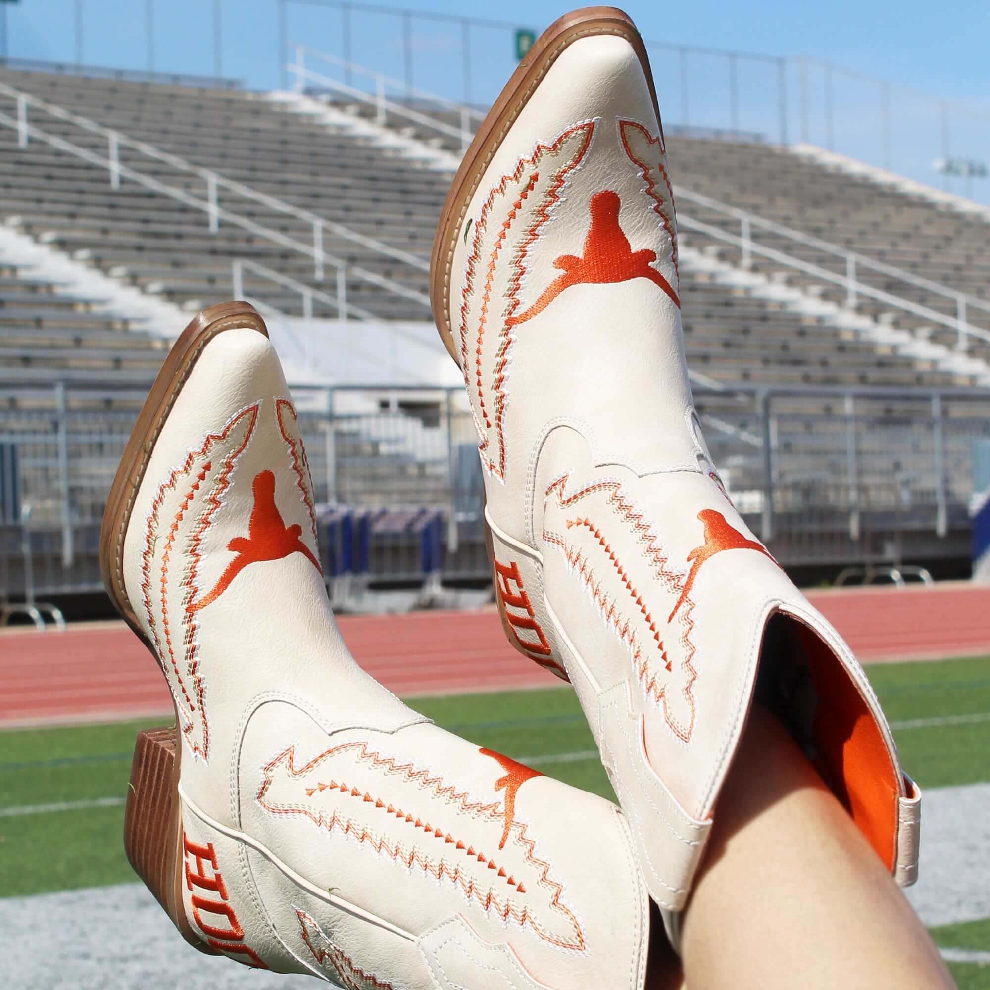 University of Texas Mimi Short Bone Boot By V By Vaccari