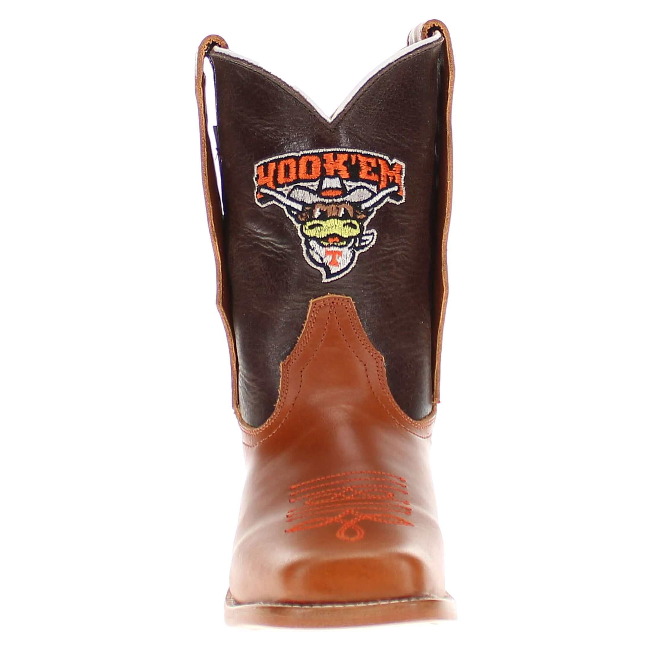 Kid's Dakota University of Texas Mascot Cowboy Boots by Vaccari