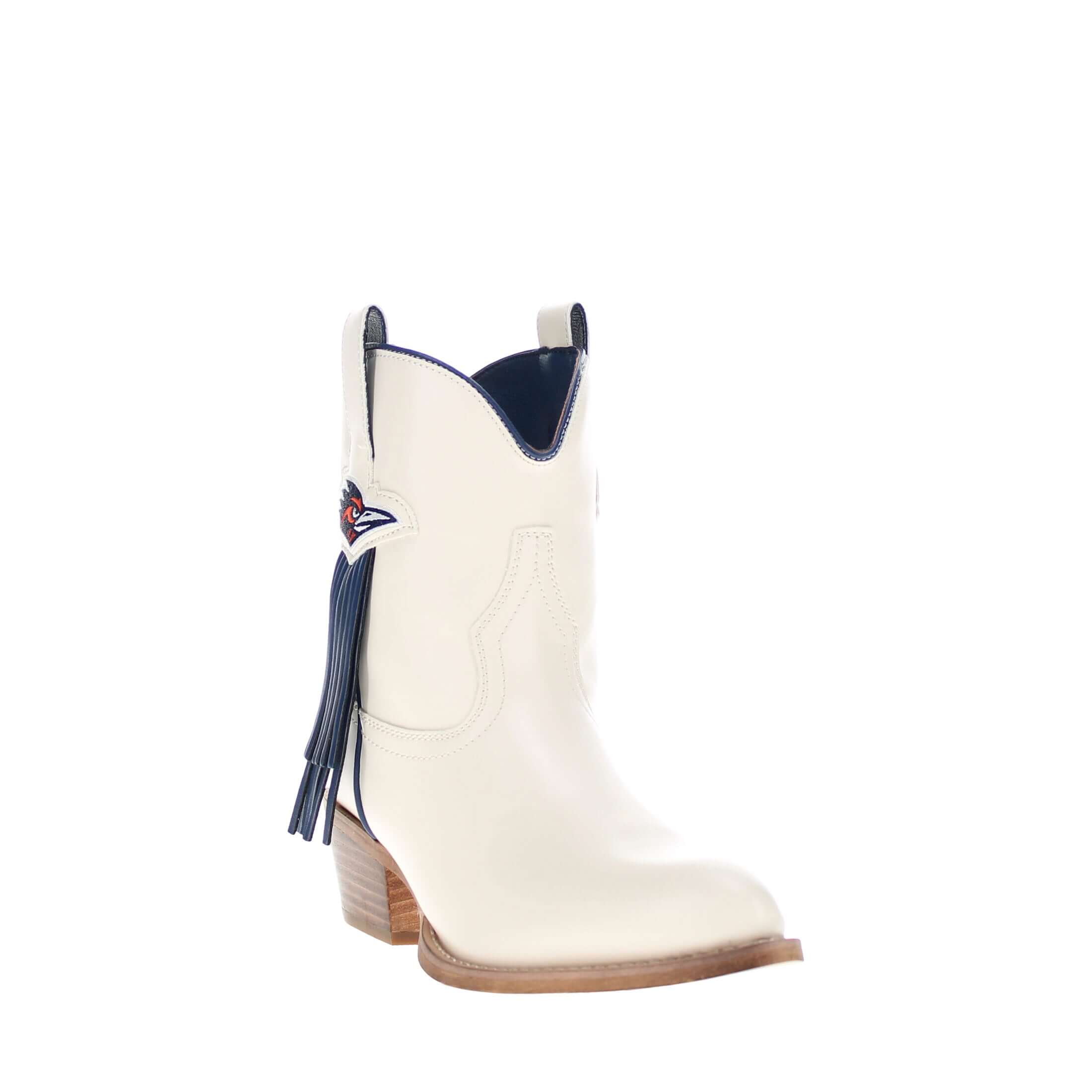 Women's UTSA Bone Fringe Bootie Lucy By V By Vaccari